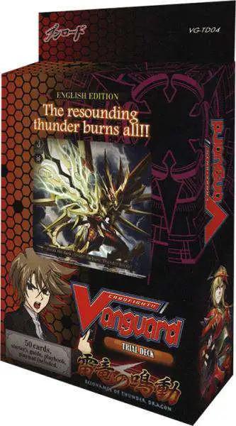 Bushiroad Cardfight Vanguard Trading Card Game Resonance of Thunder Dragon Trial Deck VGE-TD06
