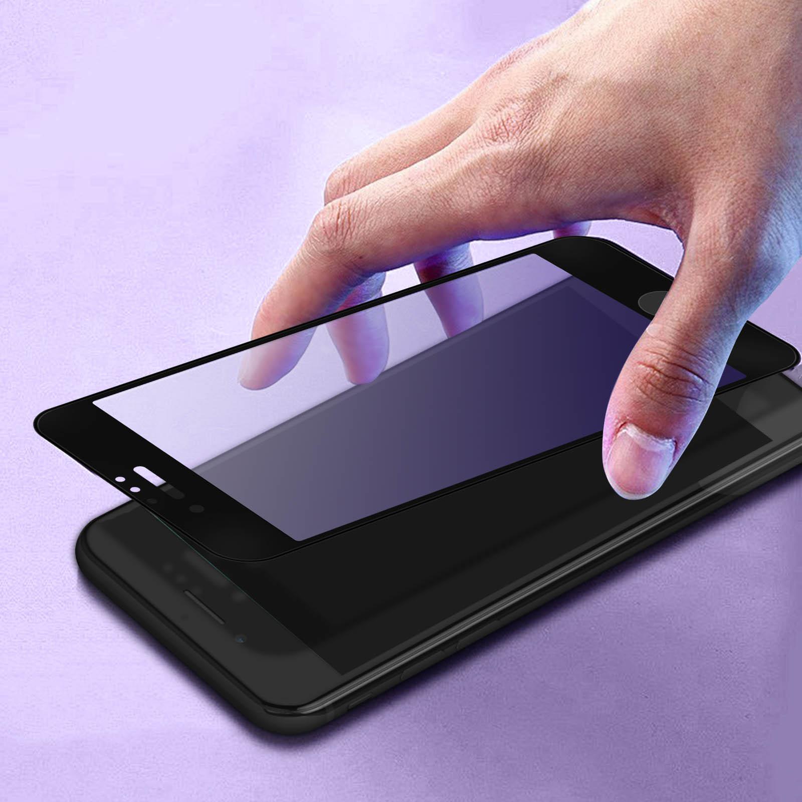 Avizar Blaulichtschutz iPhone 7 Schwarz