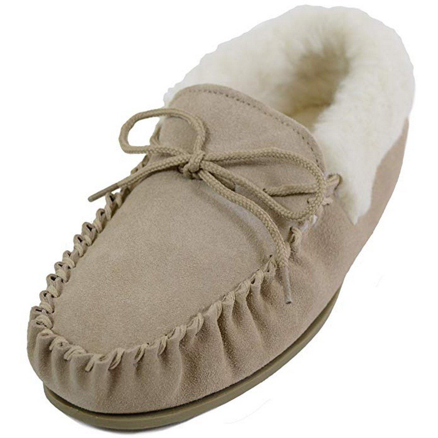 Eastern Counties Leather moccasins mit harter Sohle