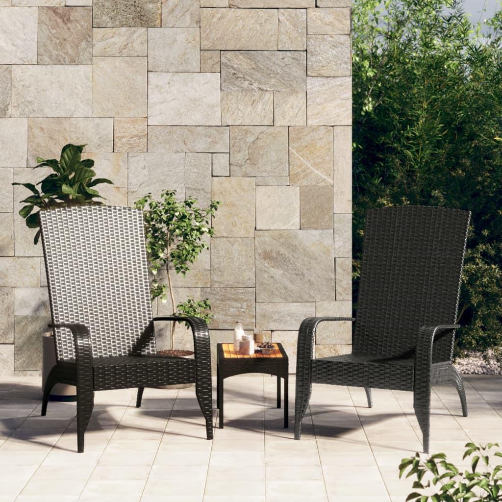 VidaXL Adirondack gartenstuhl poly-rattan