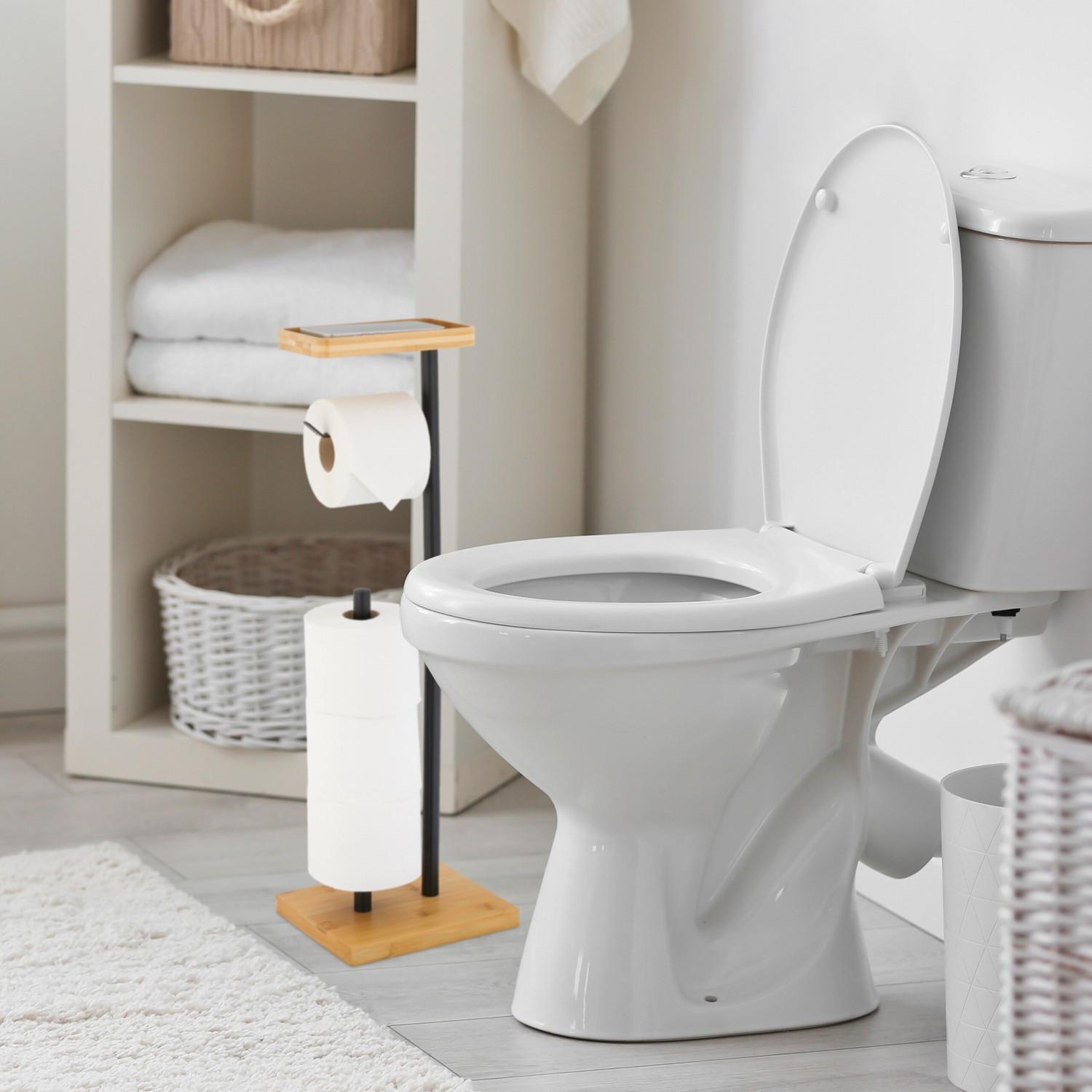 Northix Toilettenpapierhalter mit Platz