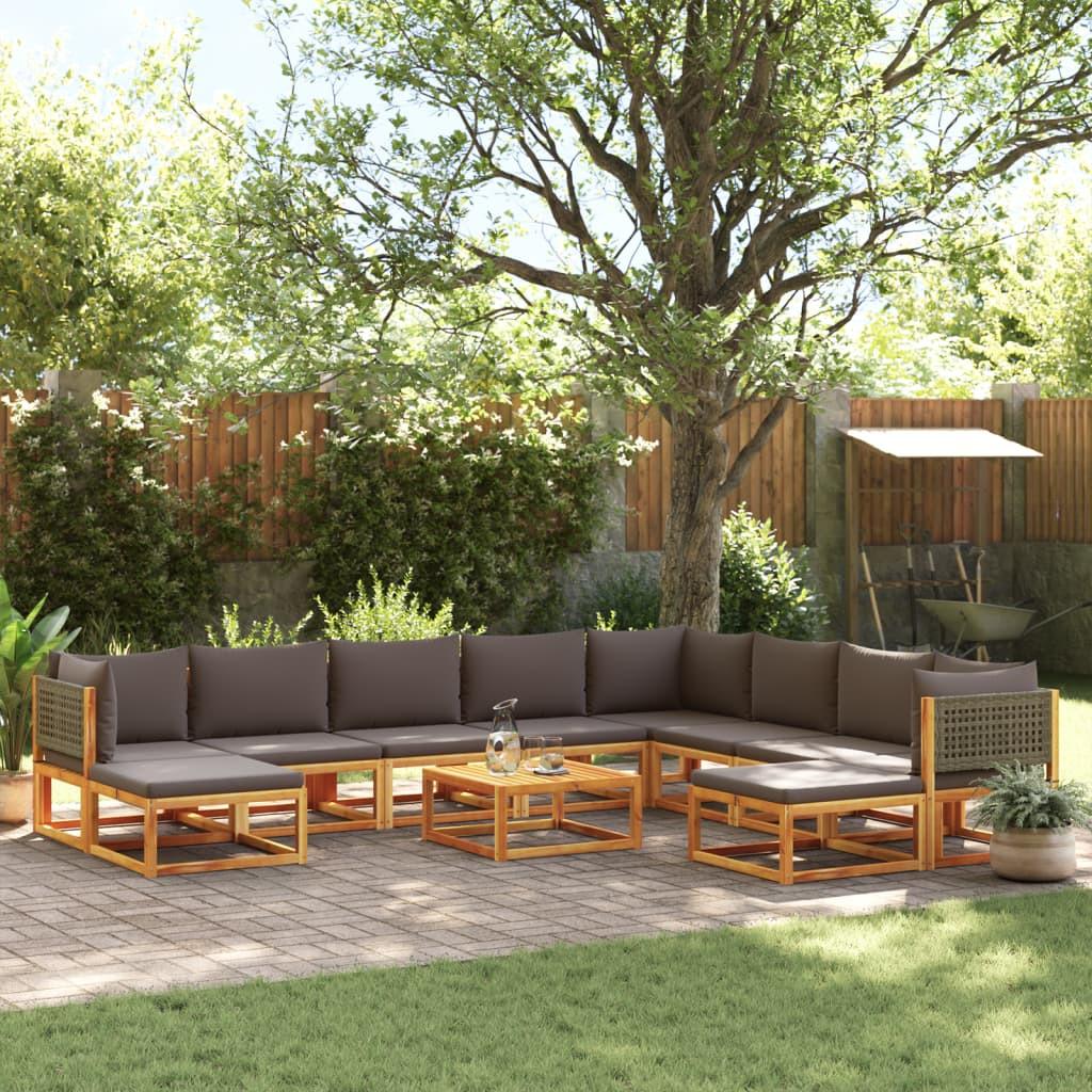 VidaXL Garten sofagarnitur akazienholz