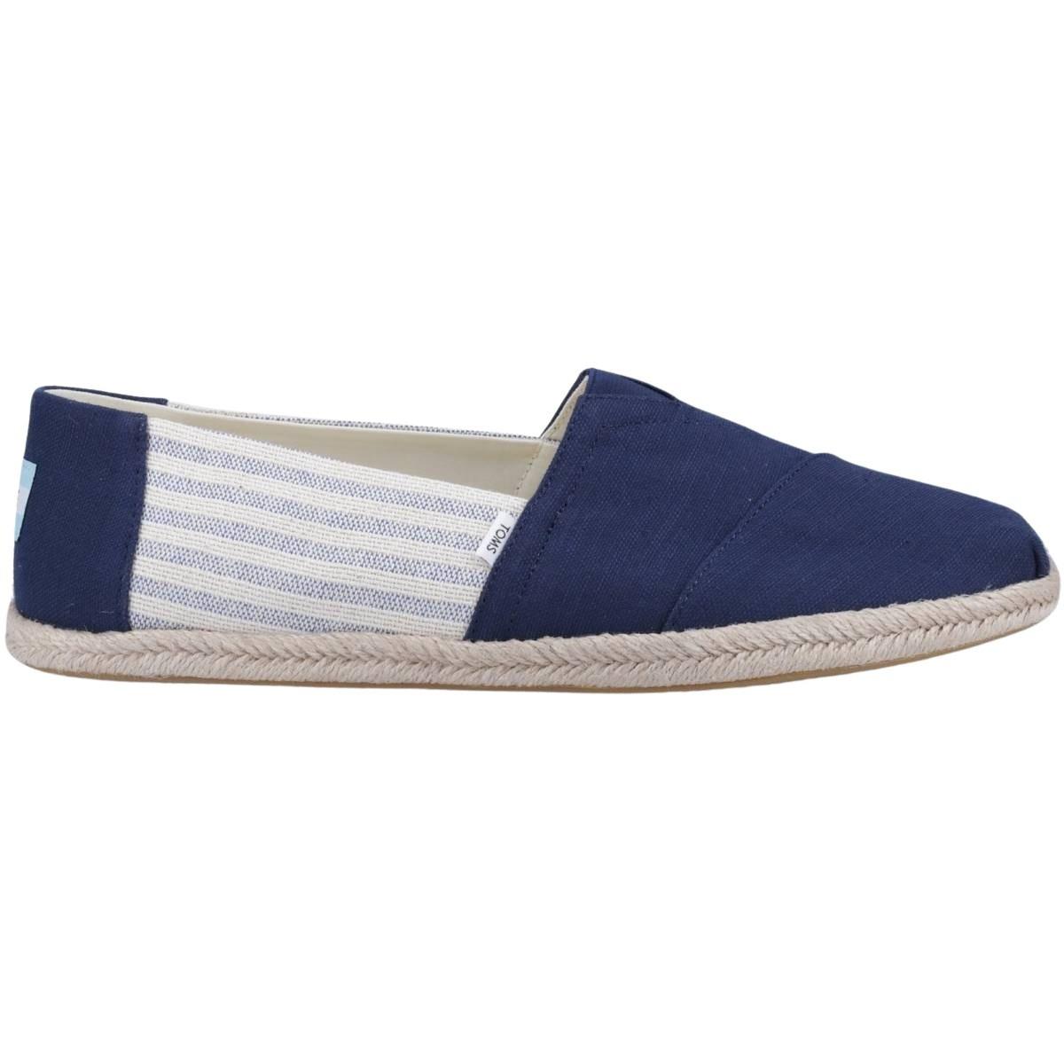 TOMS gestreifte espadrilles alpargata rope