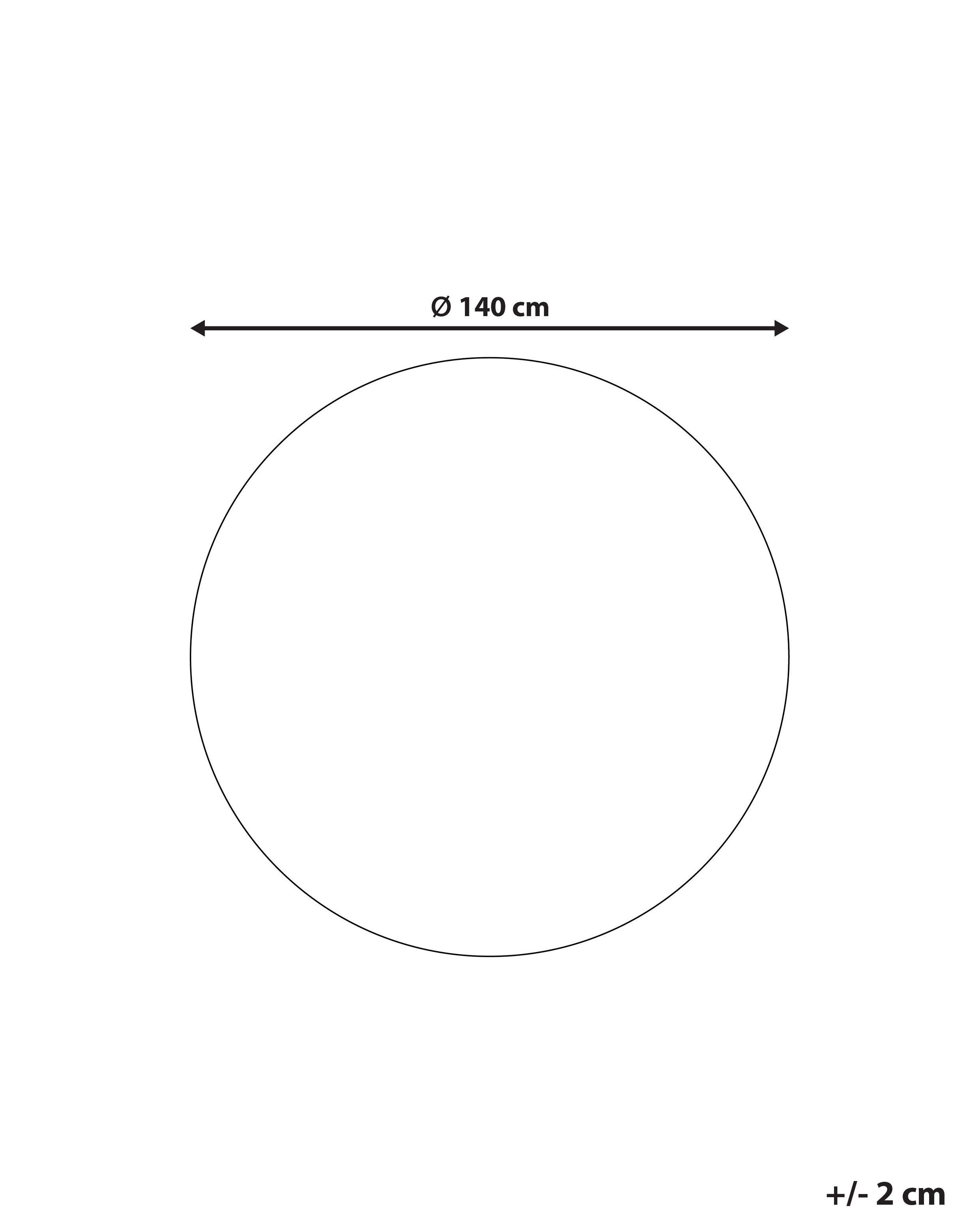 Beliani Kinderteppich aus Baumwolle Modern DURG