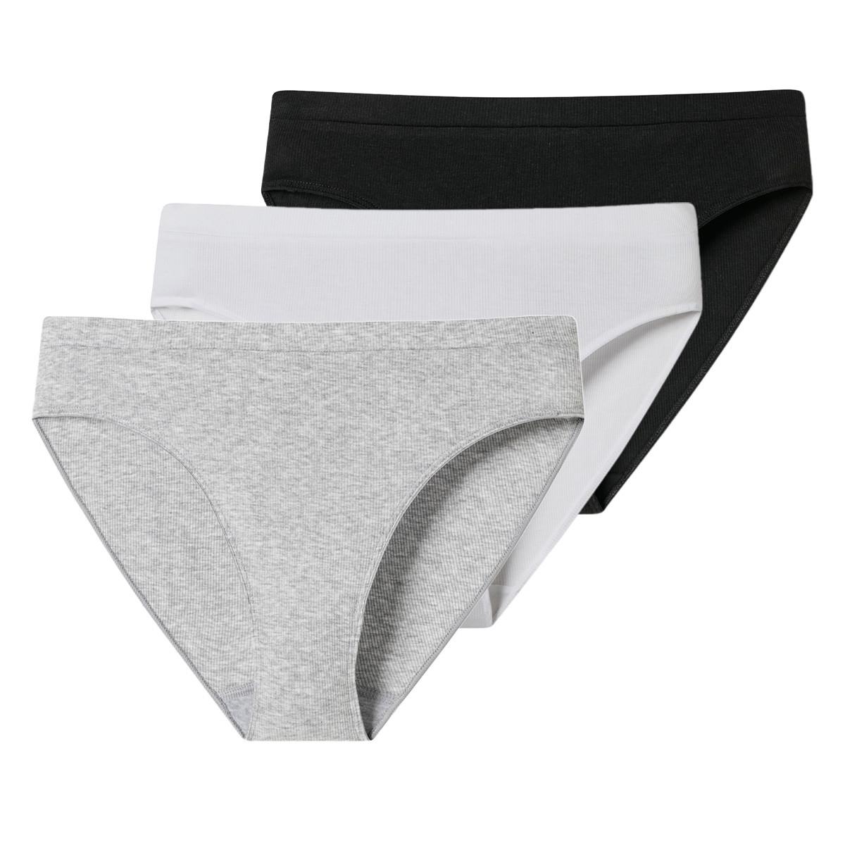 Schiesser 3er Pack Pure Rib - Rio Slip