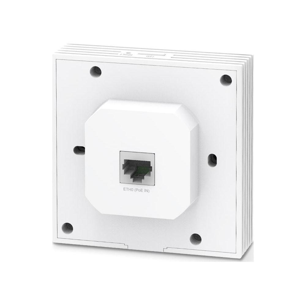 TP-Link AX3000 Wall Plate WiFi 6 Access Point, 3000 Mbit/s, 2402 Mbit/s, 10,100,1000 Mbit/s, 2.4/5 G