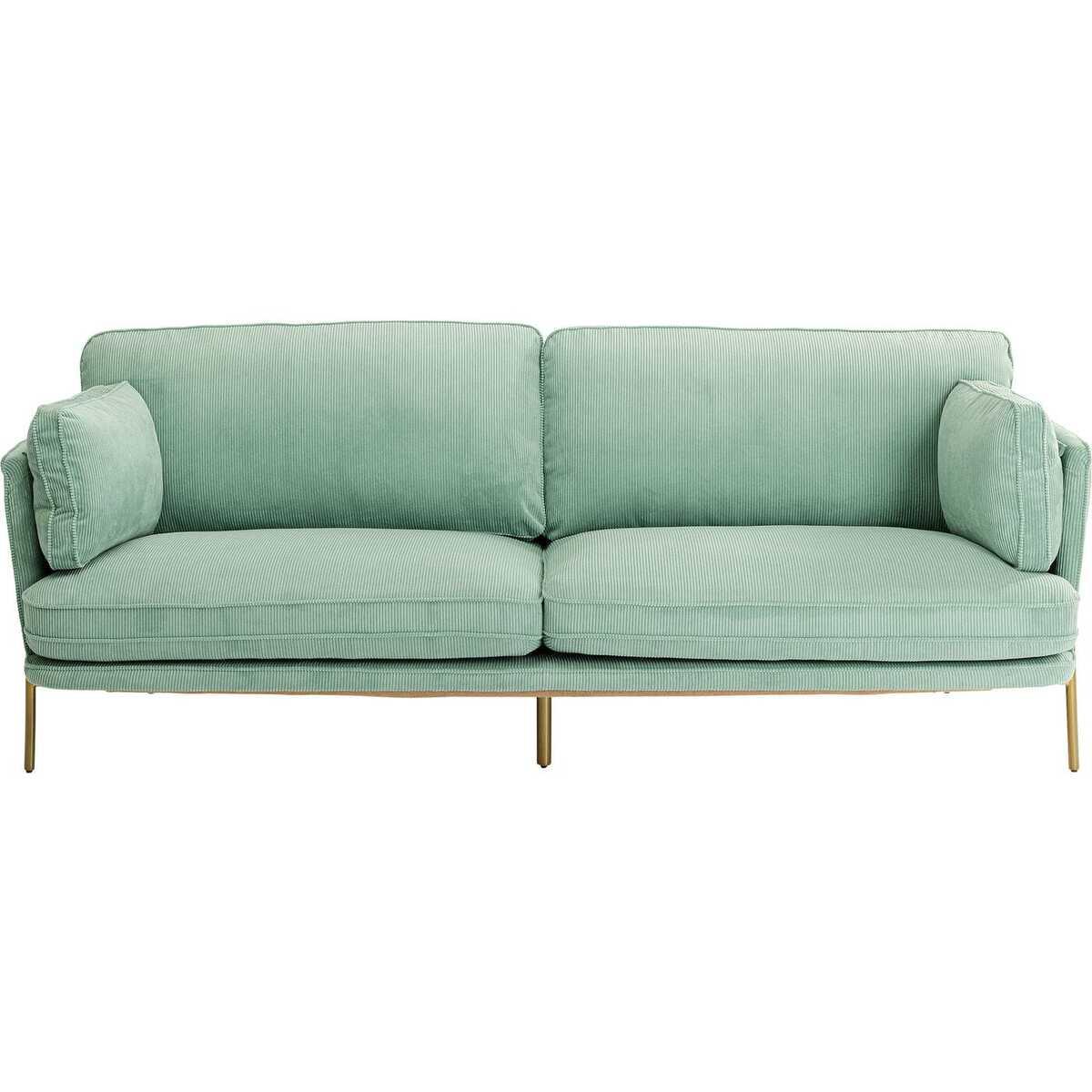 KARE Design Sofa Shirly 3-Sitzer Mint