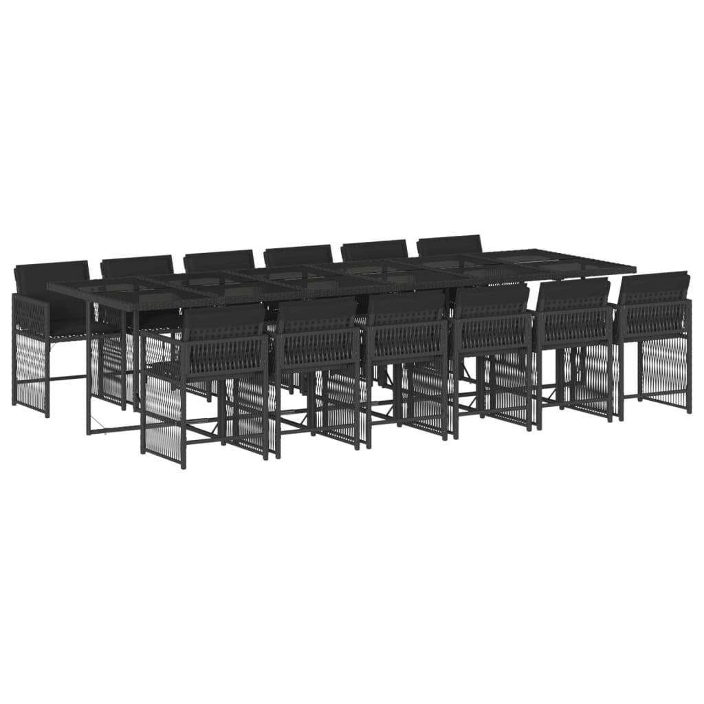 VidaXL Garten essgruppe poly-rattan