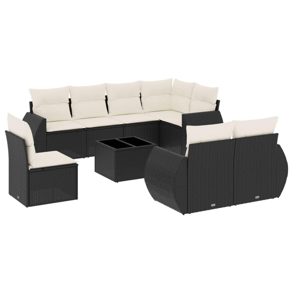 VidaXL Garten sofagarnitur poly-rattan
