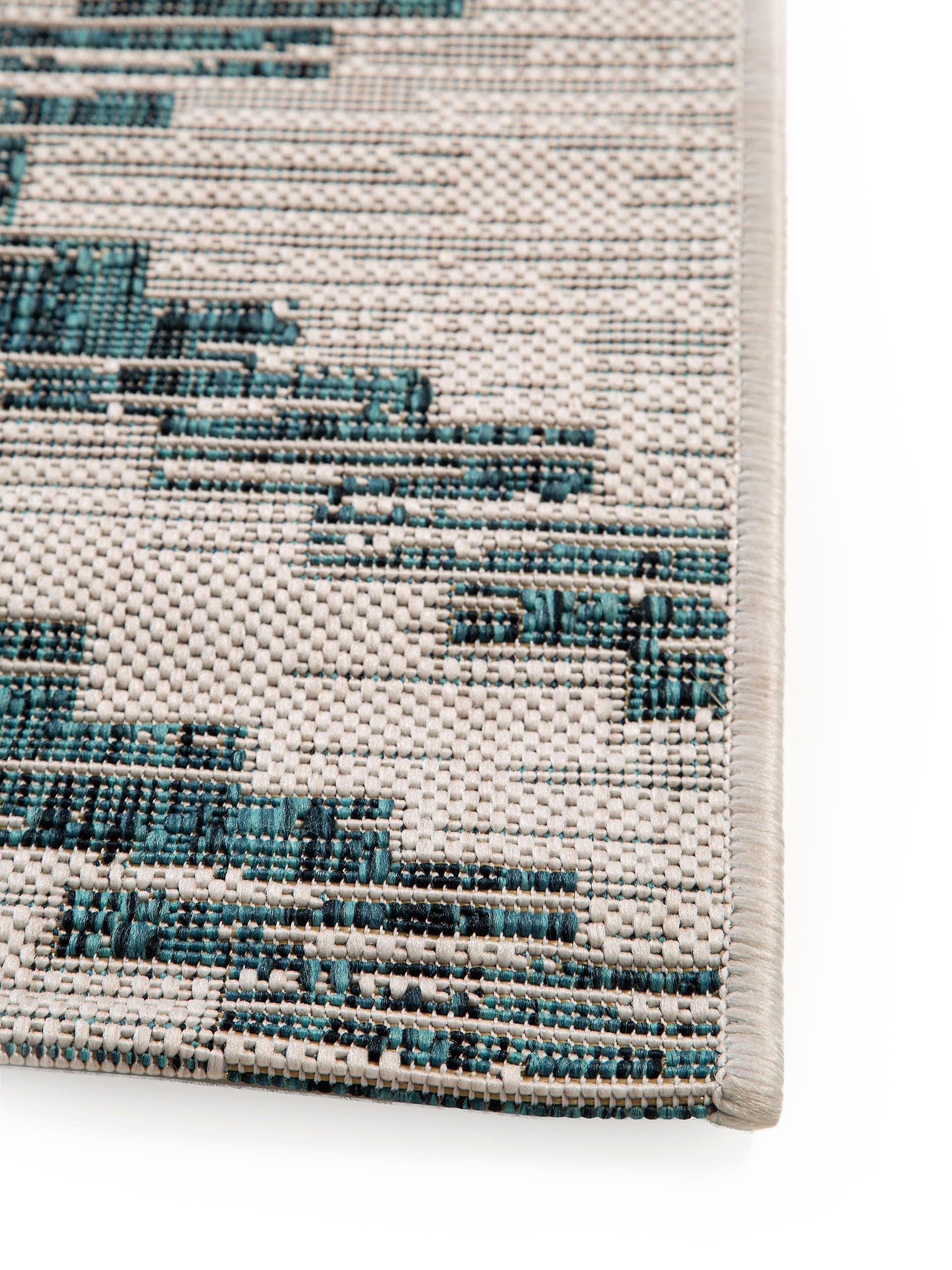 Benuta In- & Outdoor-Teppich Cleo Blau
