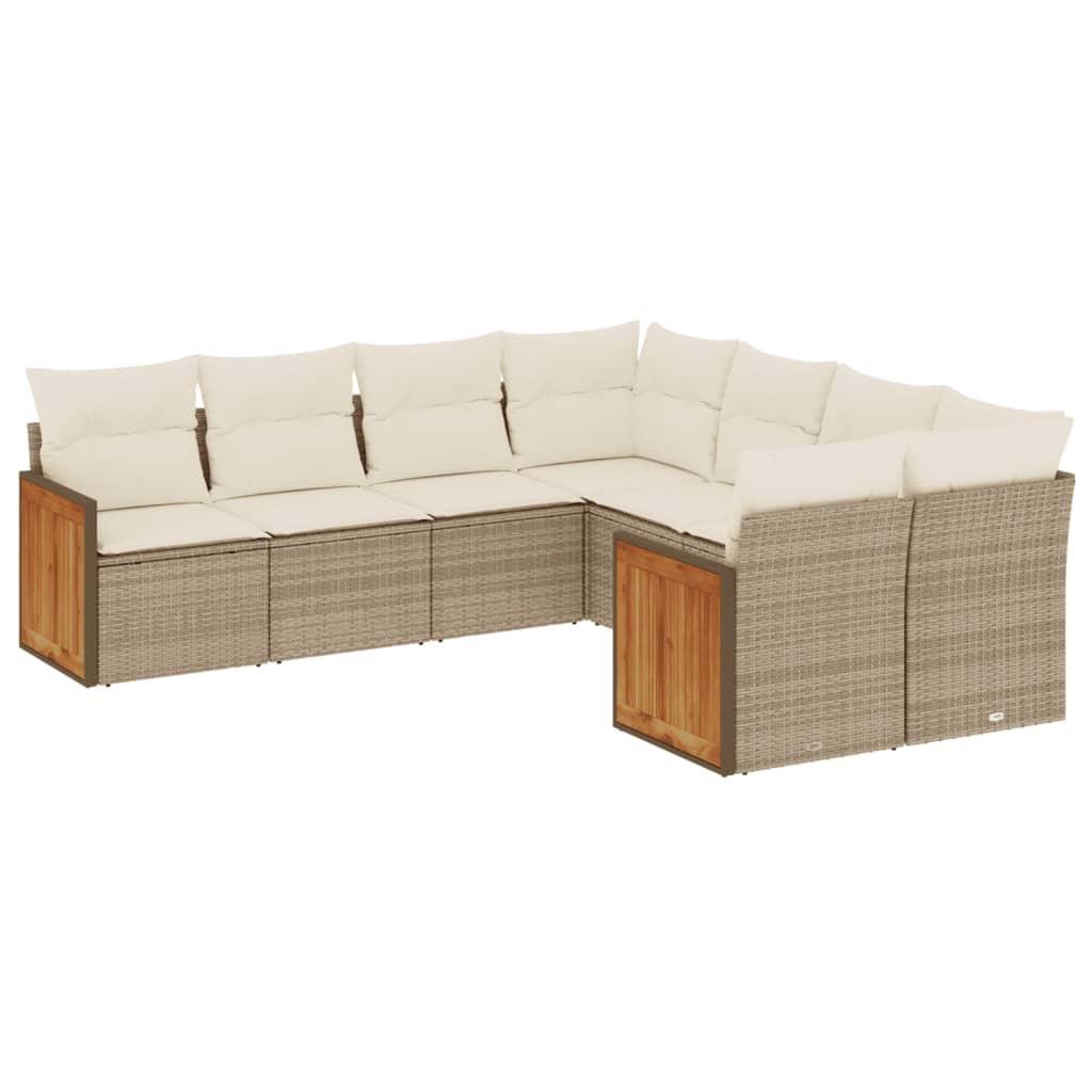 VidaXL Garten sofagarnitur poly-rattan