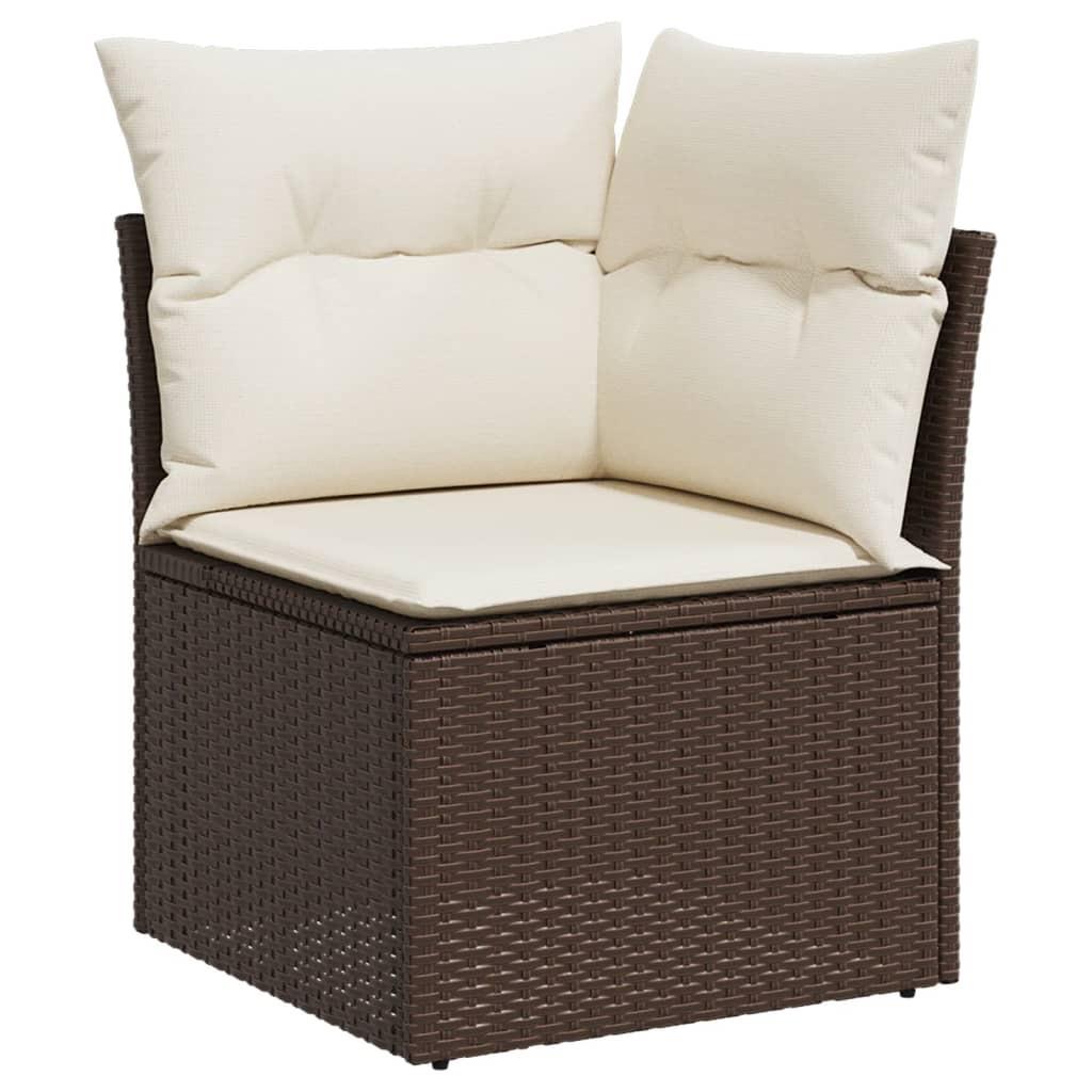 VidaXL Garten sofagarnitur poly-rattan