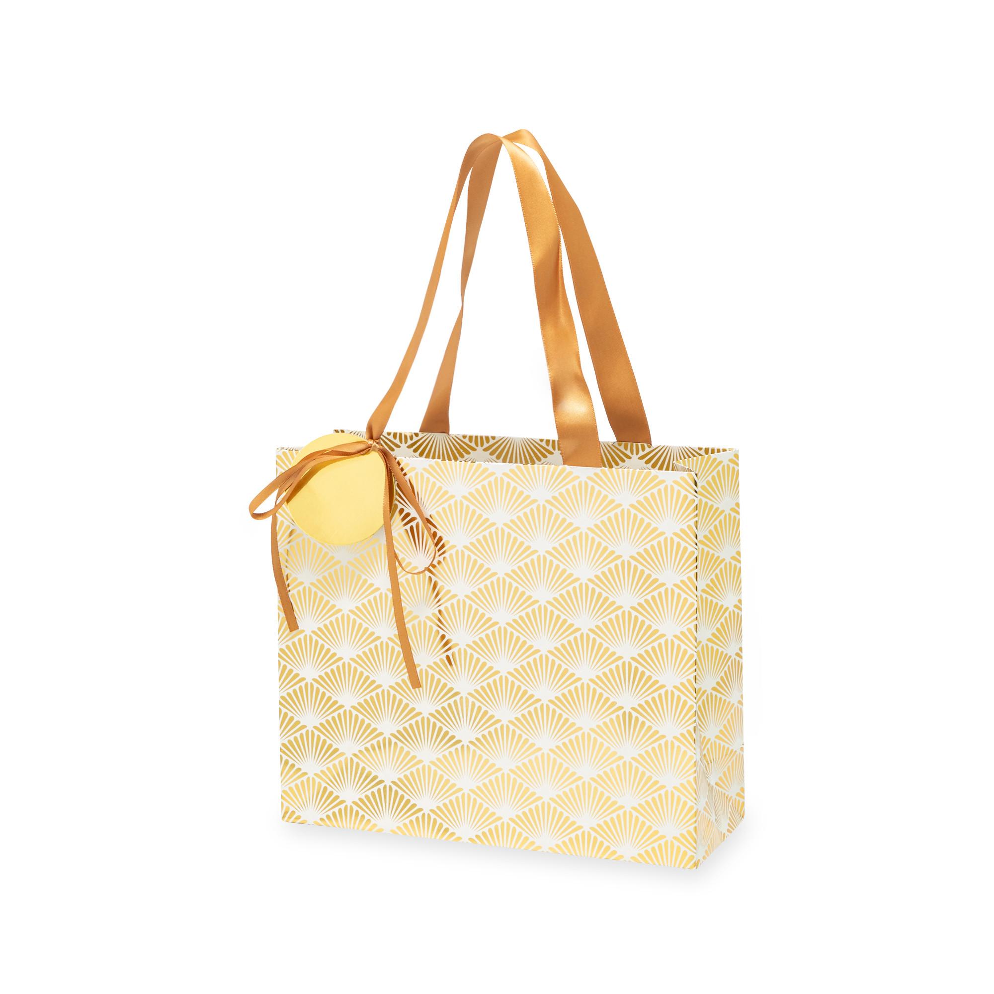 Manor Geschenktasche Muschel Gold