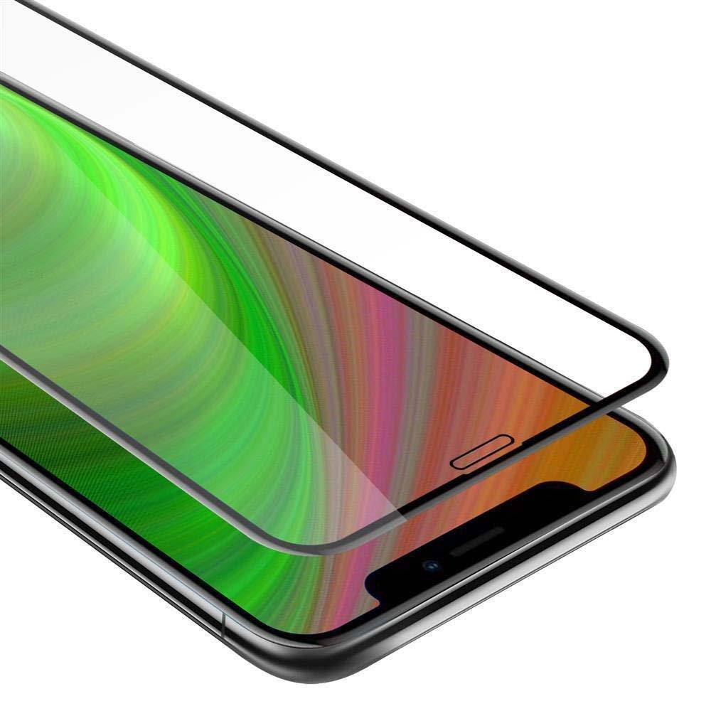 Cadorabo Vollbild Display-Schutzglas für Apple iPhone X XS - Schutzfolie