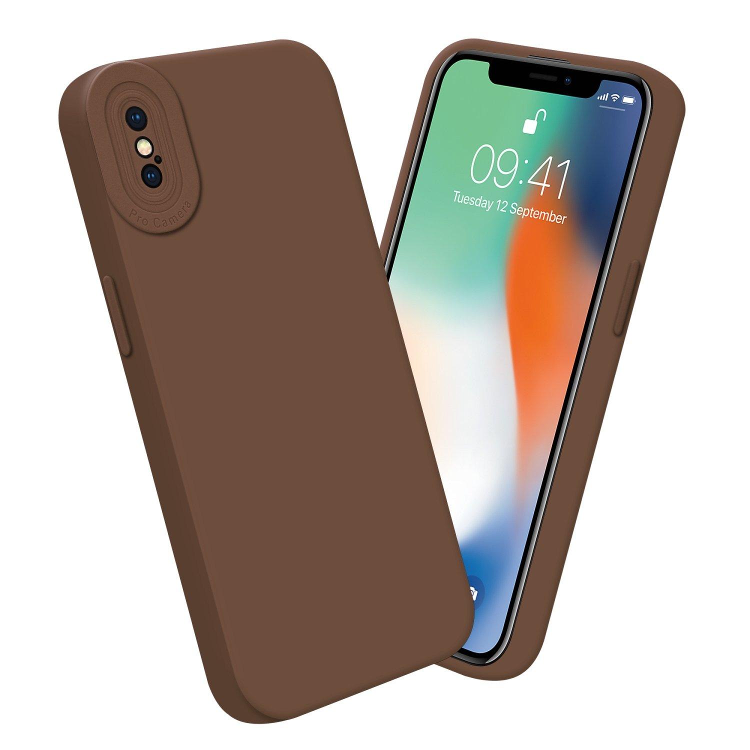 Cadorabo Hülle für Apple iPhone XS MAX TPU Silikon