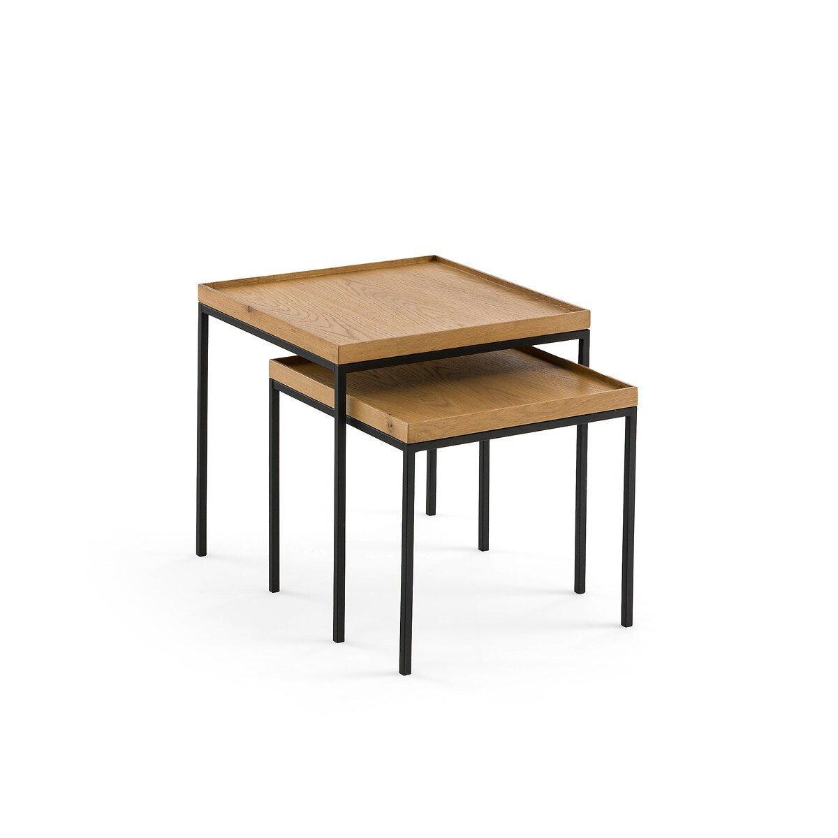 La Redoute Intérieurs 2er-Set Satz-Couchtische Joga
