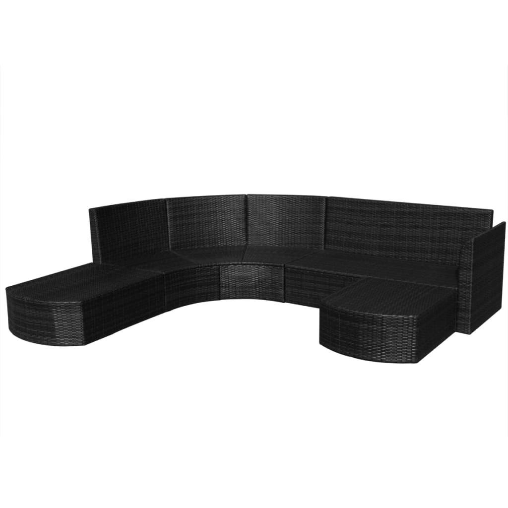 VidaXL Gartenmöbel-set poly-rattan