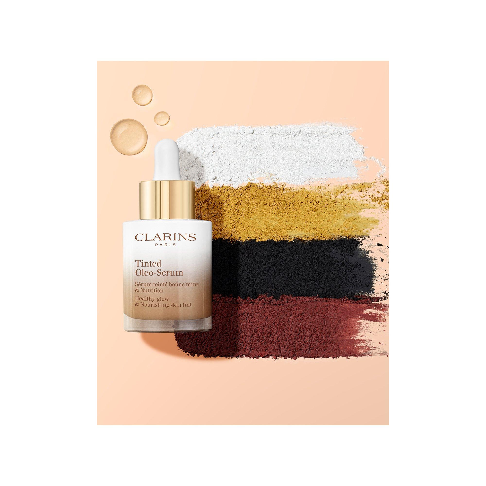 CLARINS TINTED OLEO-SERUM Tinted Oleo-Serum - Nährendes, getöntes Serum für einen gepflegten Teint