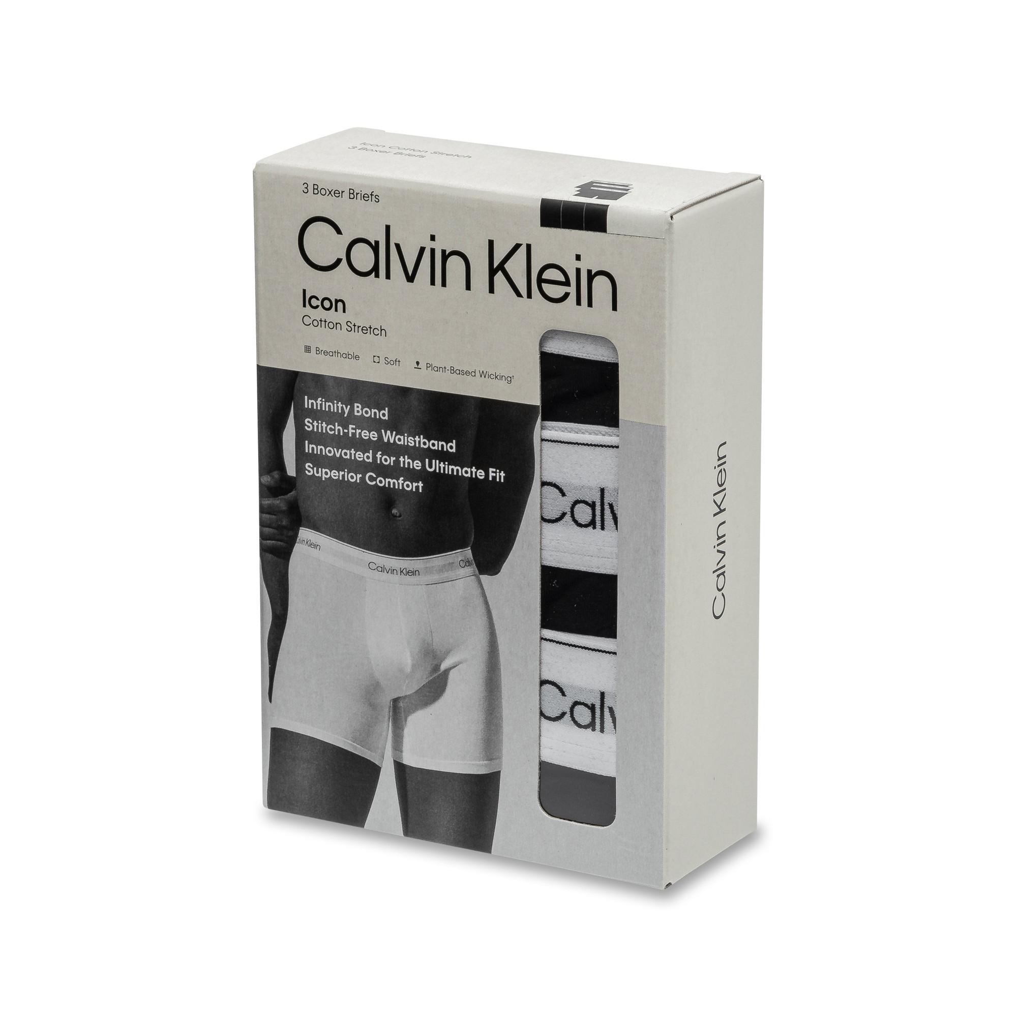 Calvin Klein ICON Cotton Stretch Triopack, Pantys