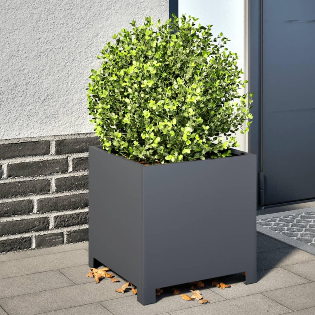 VidaXL Pflanzkübel stahl