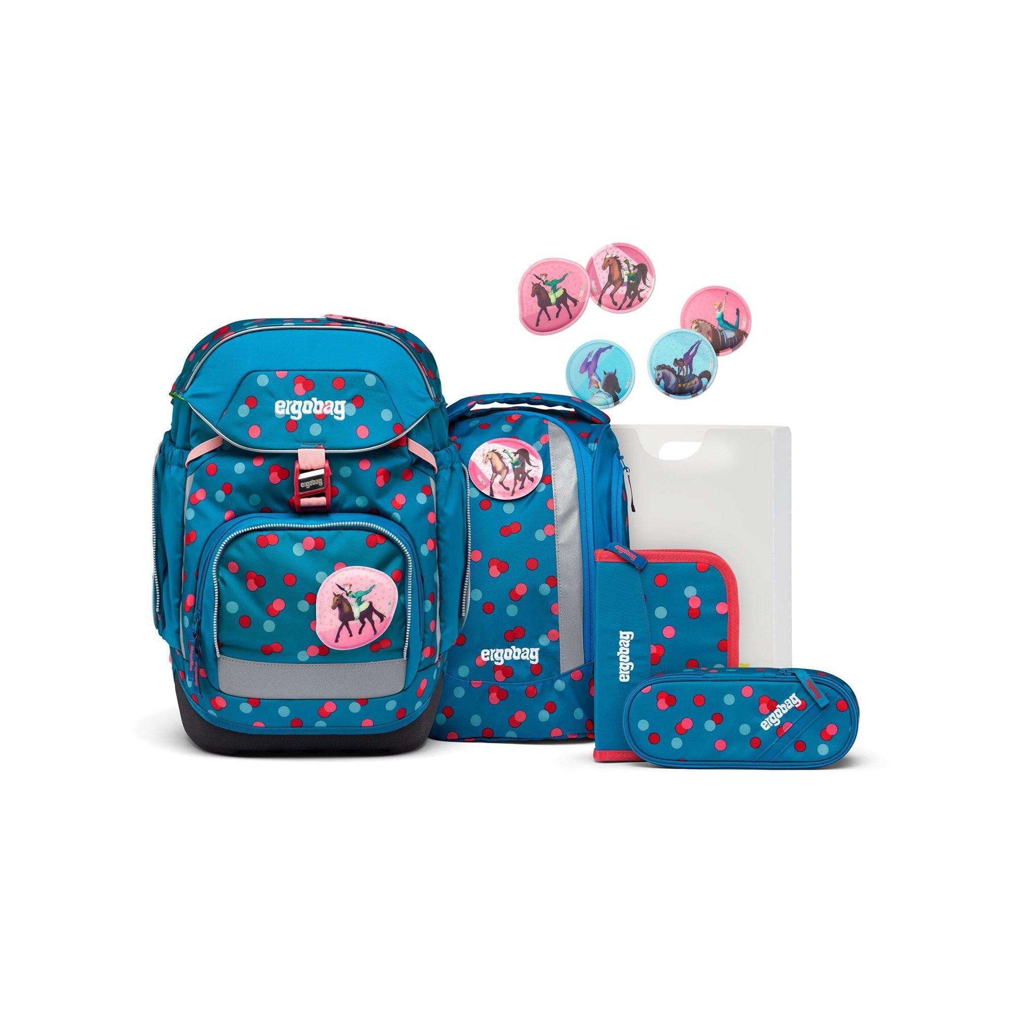 Ergobag Schultornister-Set, 6-teilig Pack, VoltiBär