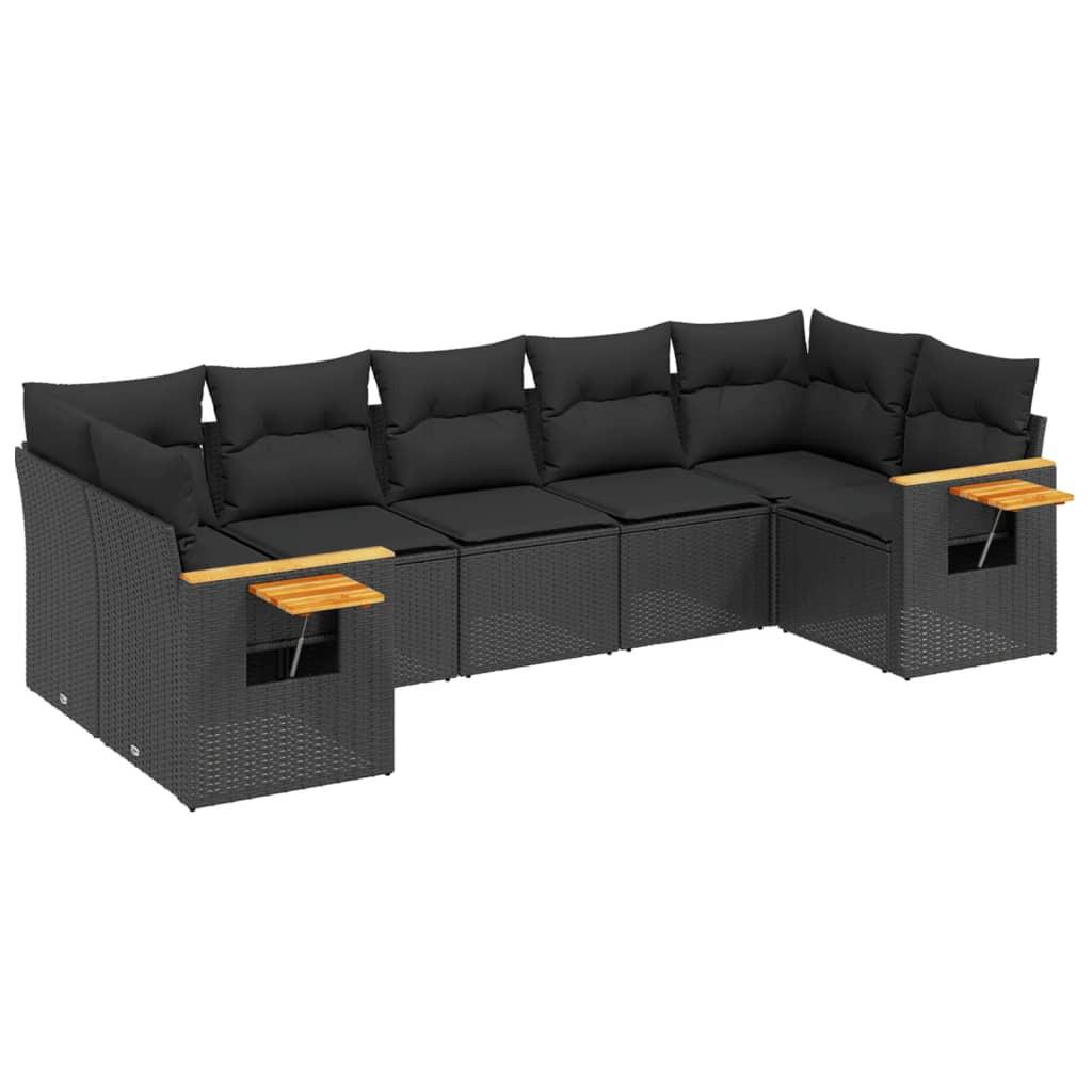VidaXL Garten sofagarnitur poly-rattan