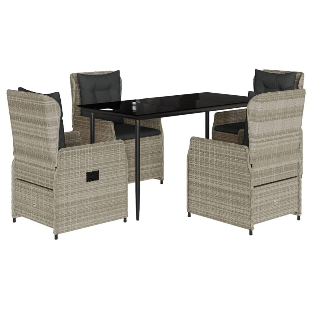 VidaXL Garten essgruppe poly-rattan