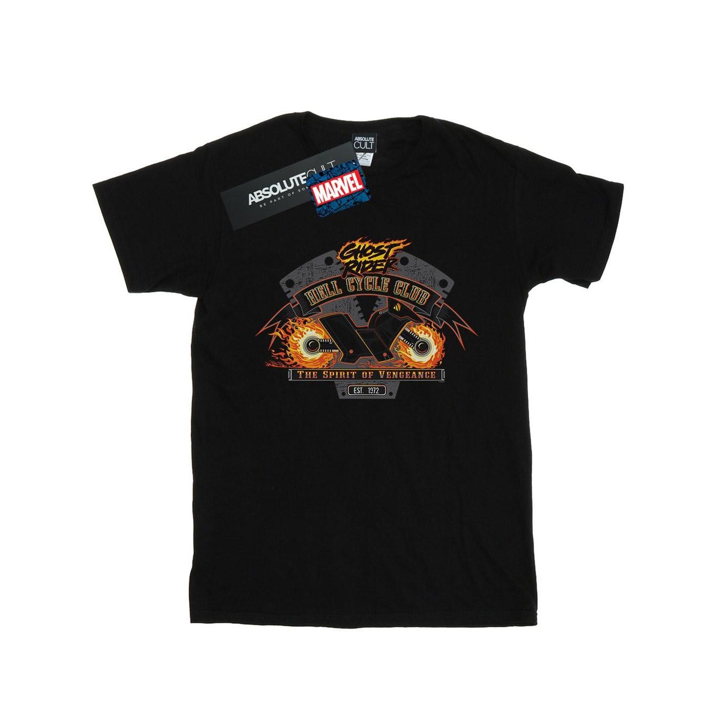 MARVEL Ghost Rider Hell Cycle Club T-Shirt