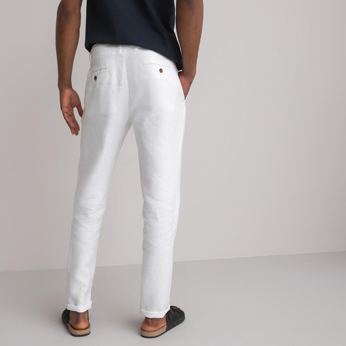 La Redoute Collections Leinen Straight Leg Hose