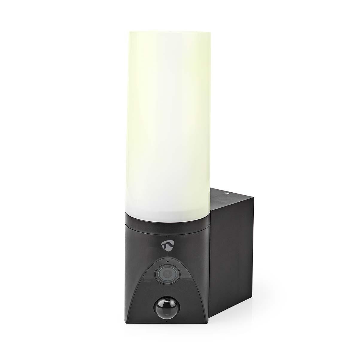 Nedis SmartLife Außenkamera | Wi-Fi | Umgebungslicht | Full HD 1080p | IP65 | microSD (nicht enthalten) / Cloud-Speicher (optional) / Onvif | 100 - 240 V AC | Mit Bewegungssensor | Nachtsicht | Schwarz.