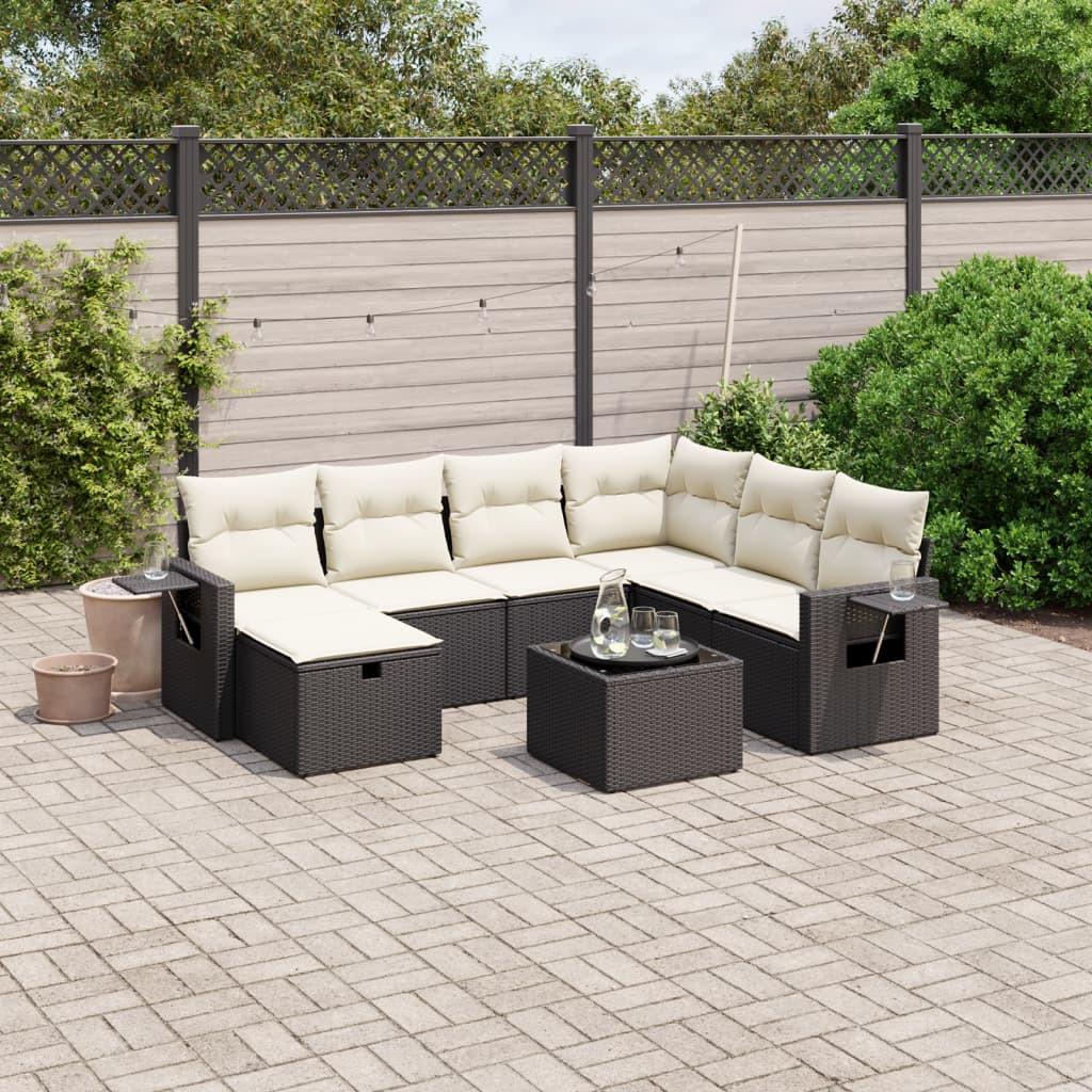 VidaXL Garten sofagarnitur poly-rattan