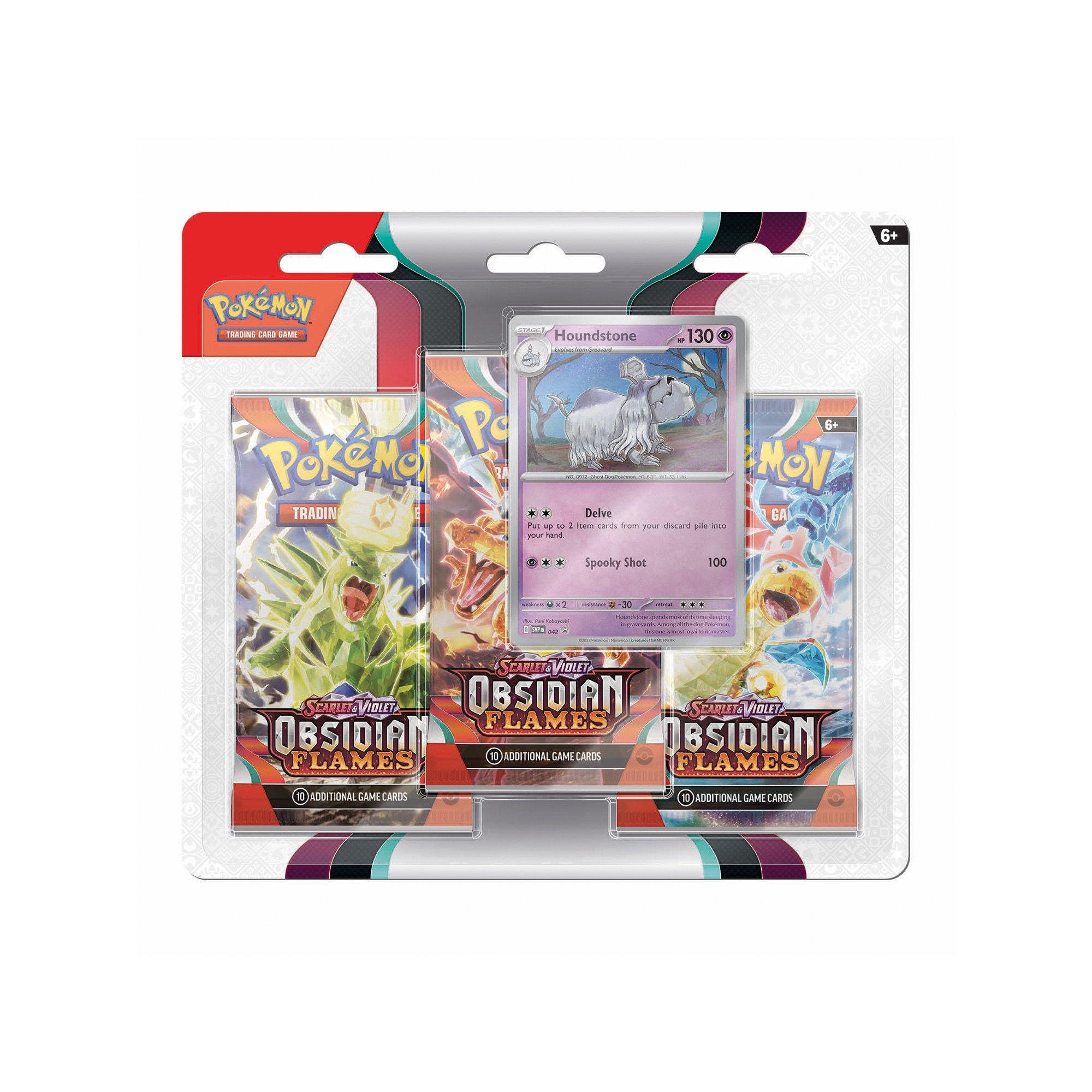 Pokémon Scarlet & Violet Three Pack, Englisch, Zufallsauswahl