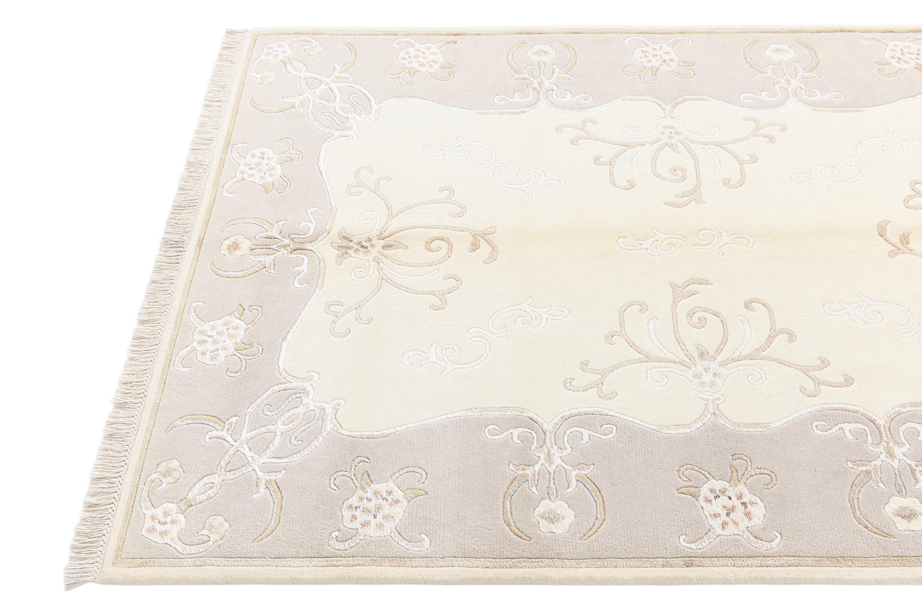 VIDAL Handgemachter Teppich Darya-Indian