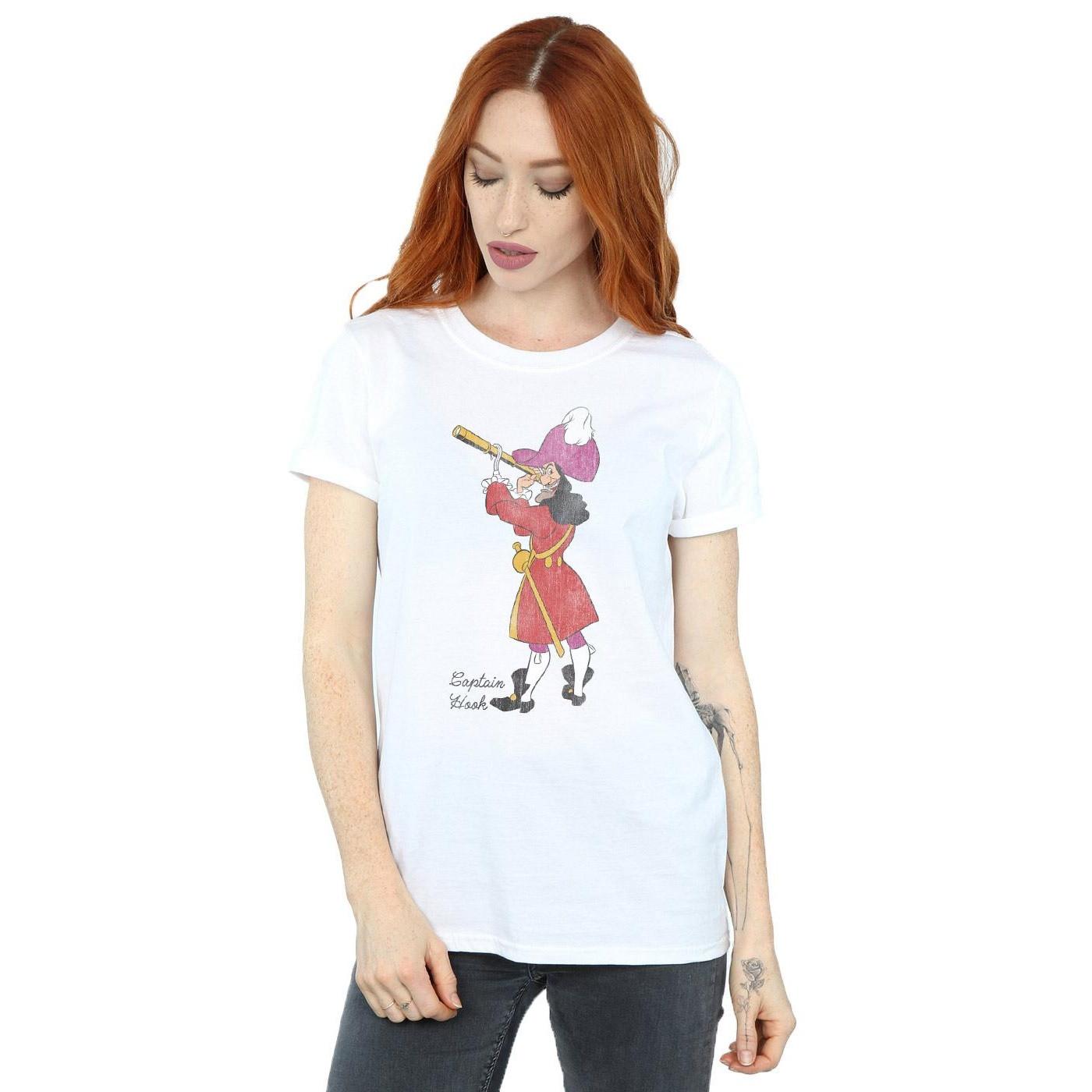 Peter Pan Classic Captain Hook Print T-Shirt
