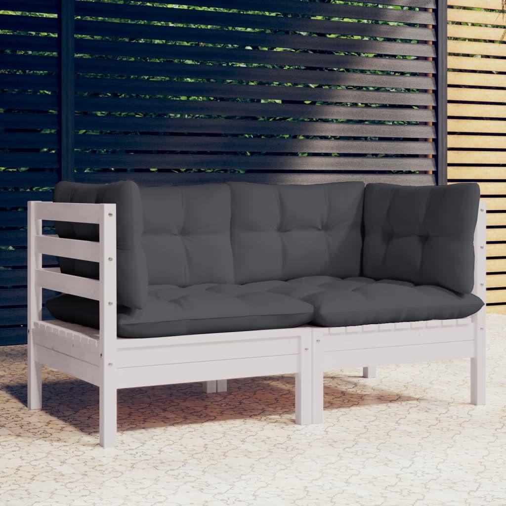 VidaXL 2-sitzer-gartensofa kiefernholz