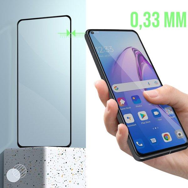 Avizar Glas-Displayschutz Oppo Reno 8 5G