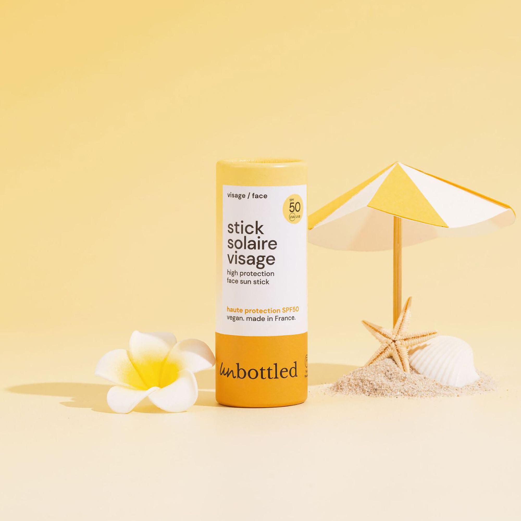 UNBOTTLED Stick Solaire Visage - SPF50