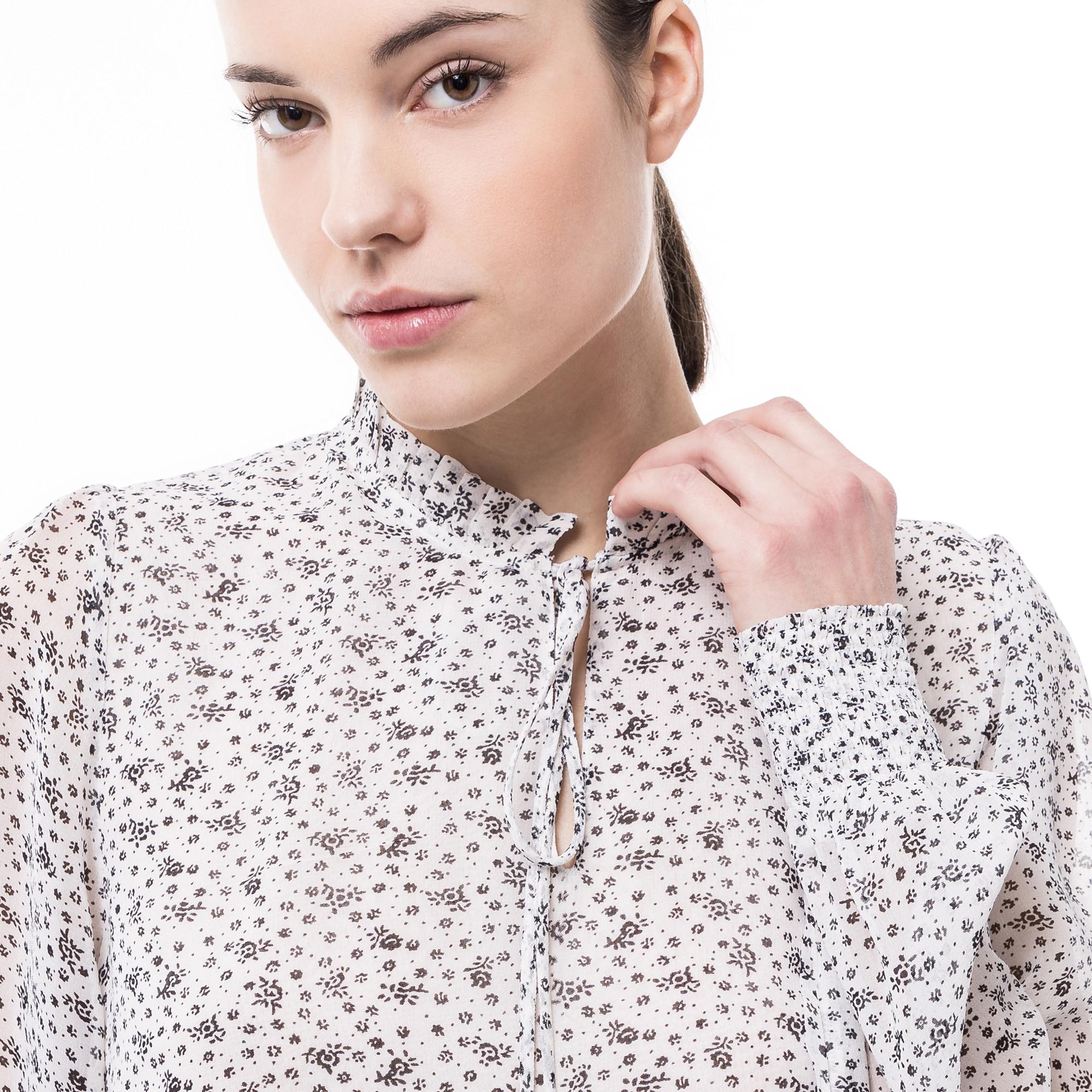 Manor Woman Langarm Bluse mit Blumenmuster