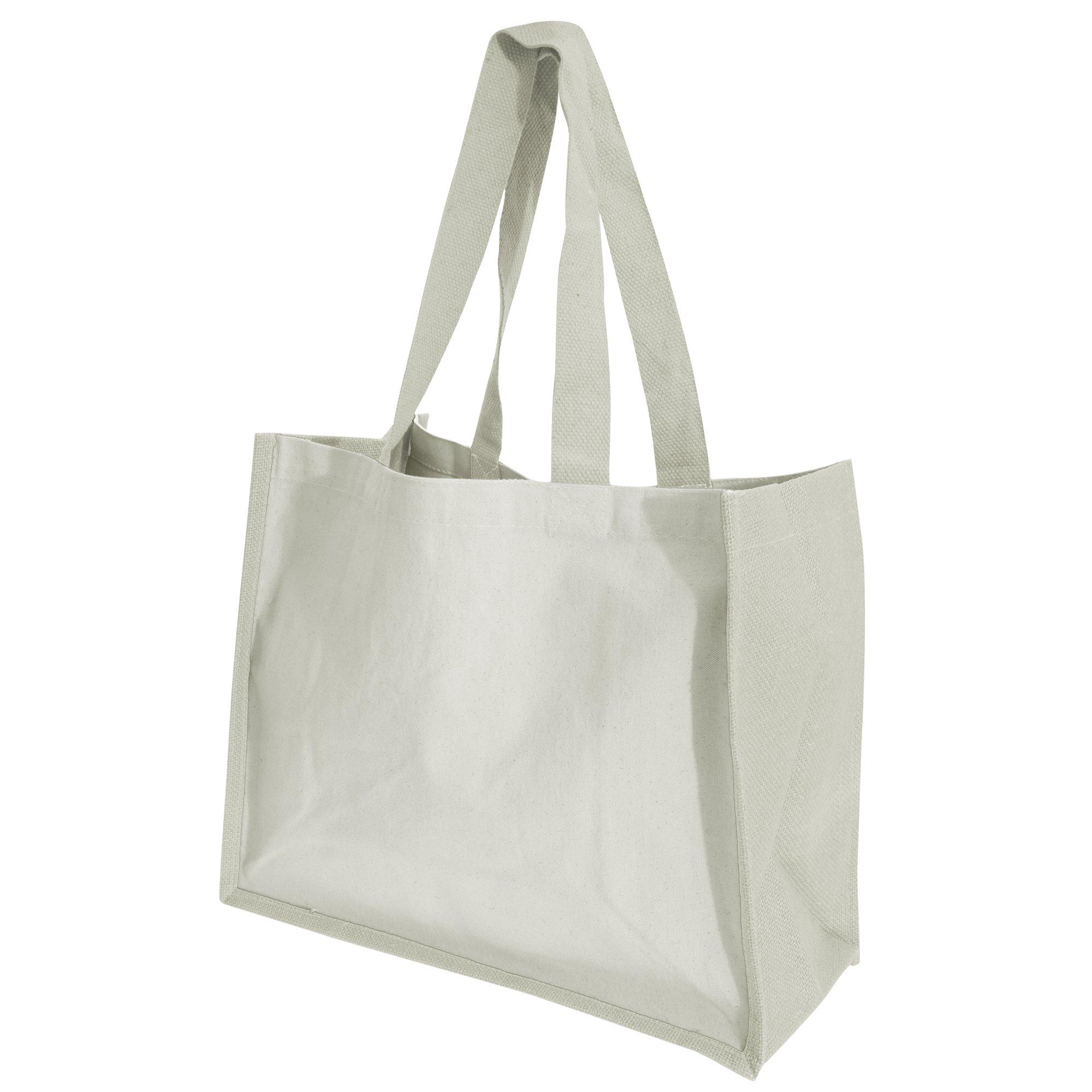 Westford Mill Printers JuteTasche Shopper Einkaufstasche, 21 Liter