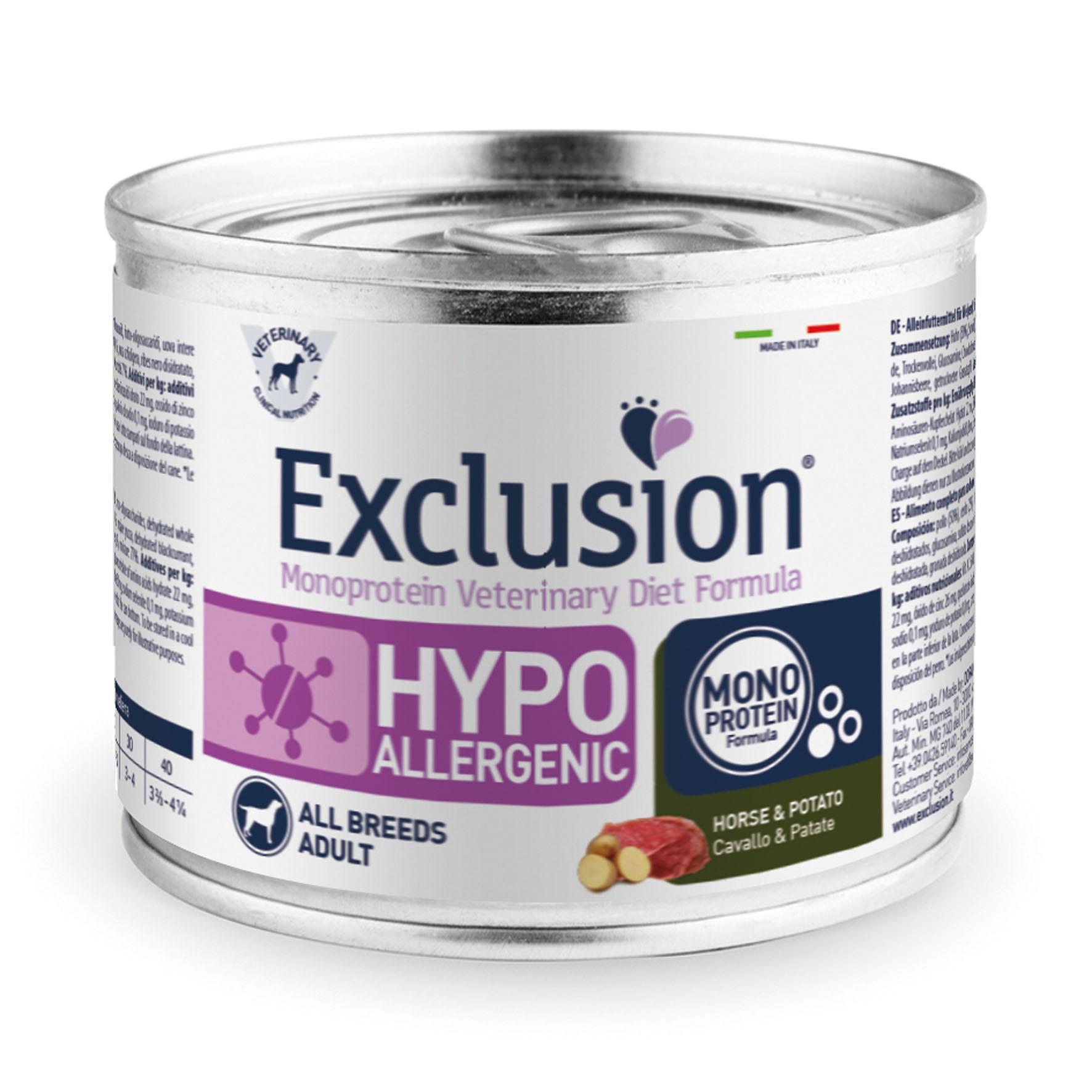 Exclusion Vet Hypoallergenic Adult All Breeds Horse - Multipack