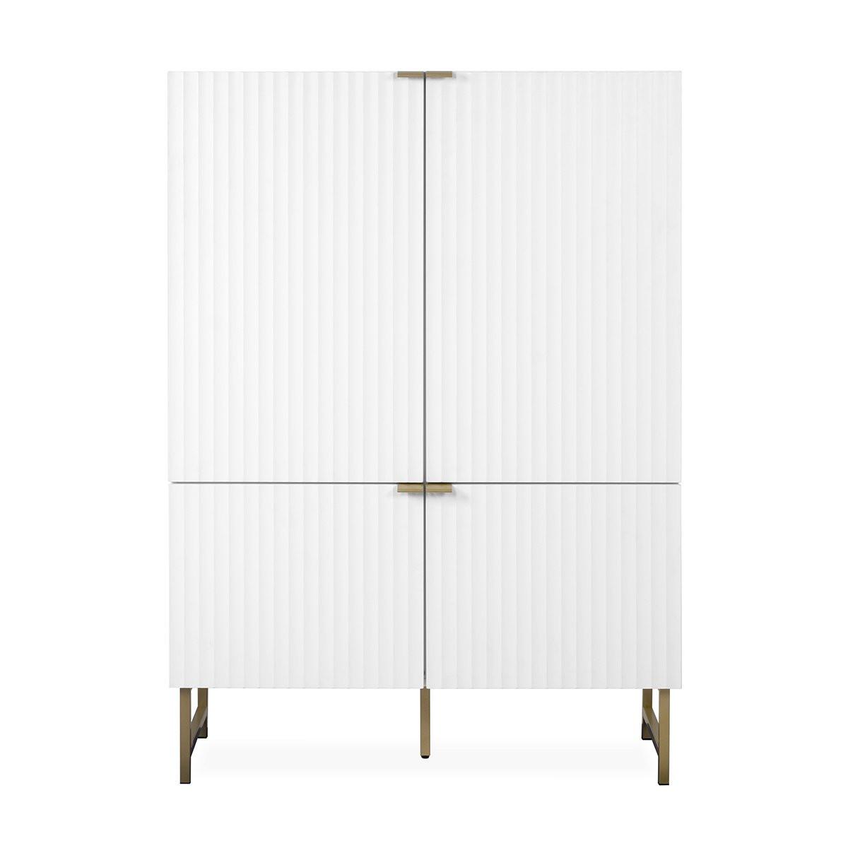 Calicosy Highboard 4 Türen L100 x H142 cm - Glasgow