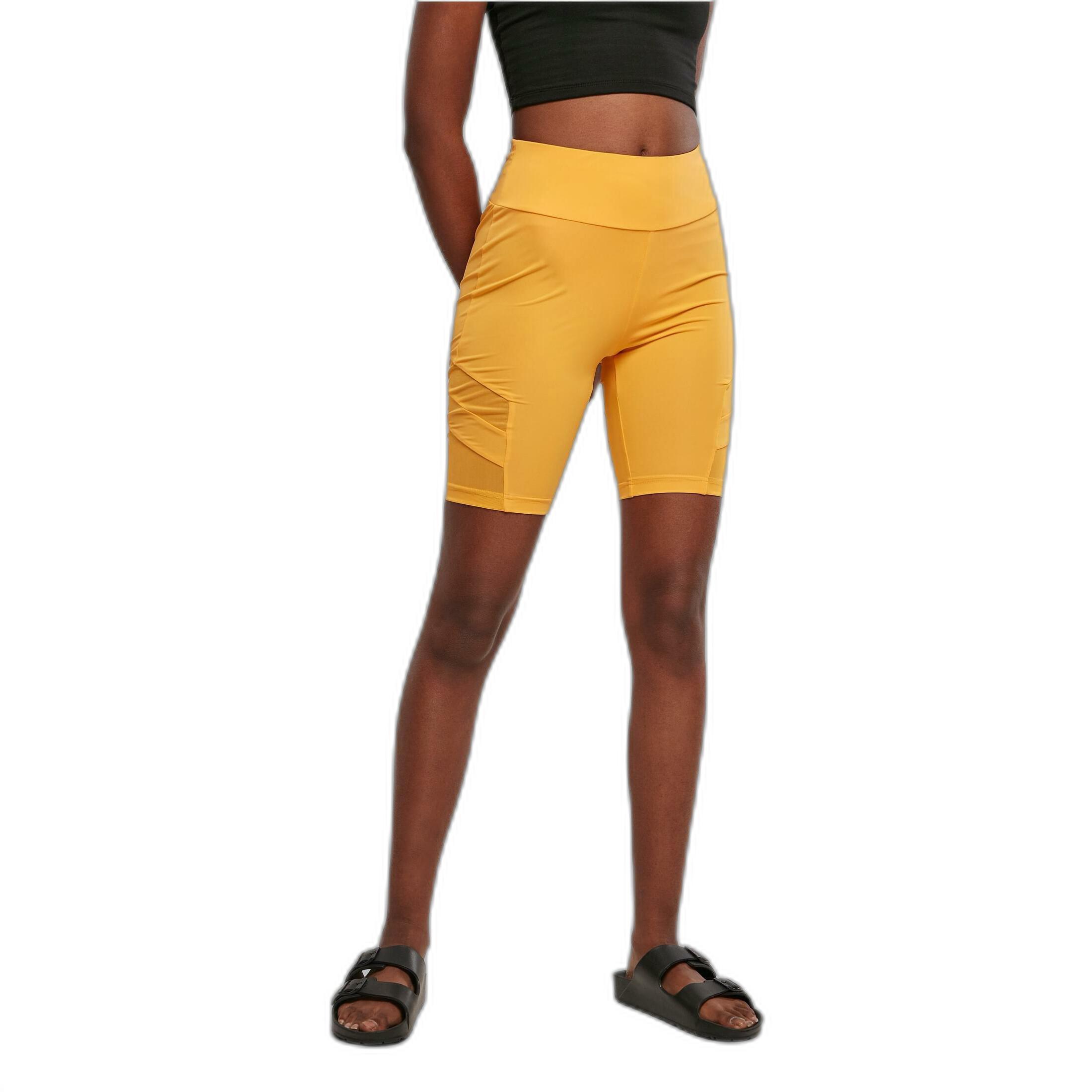 URBAN CLASSICS high waist tights women tech mesh gt