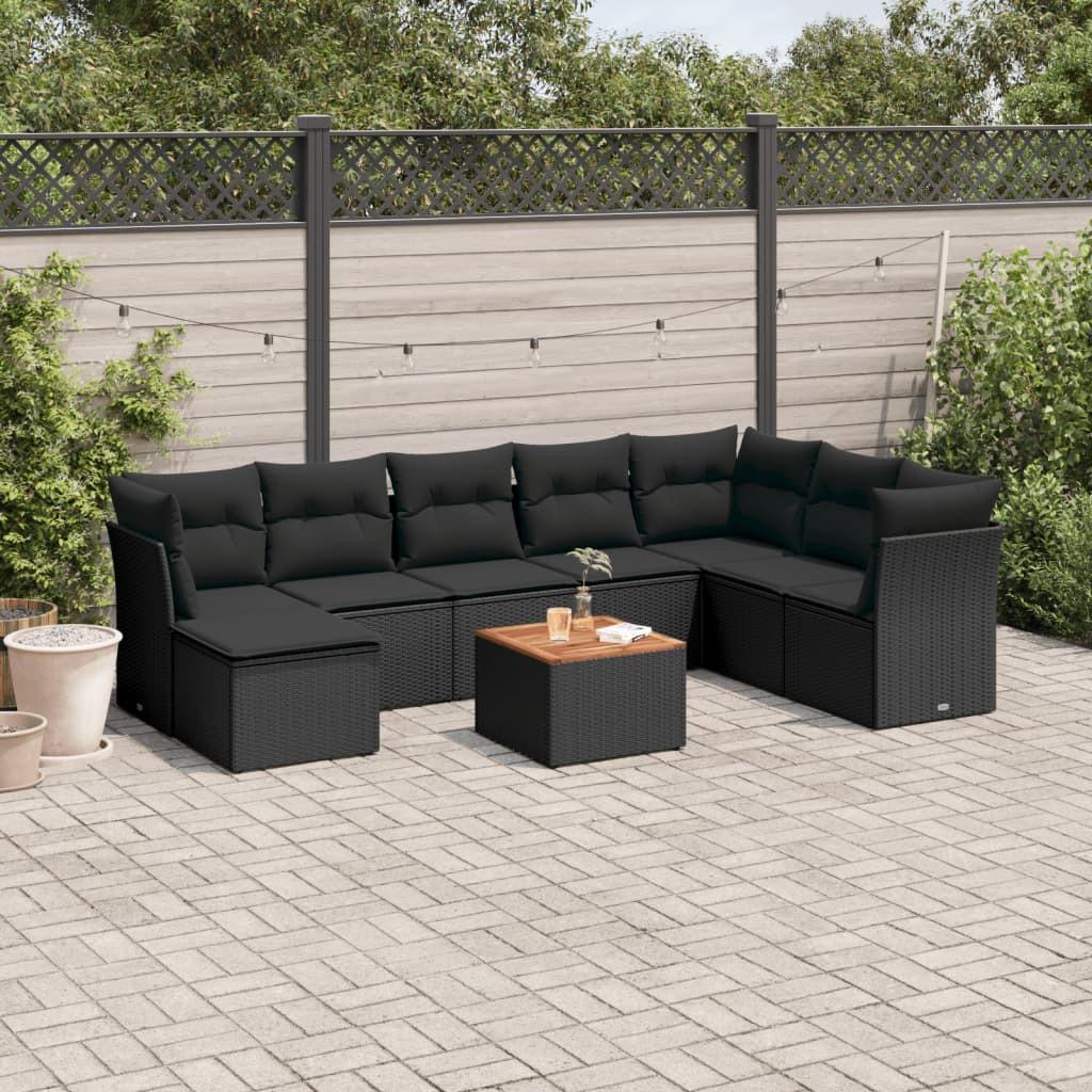 VidaXL Garten sofagarnitur poly-rattan