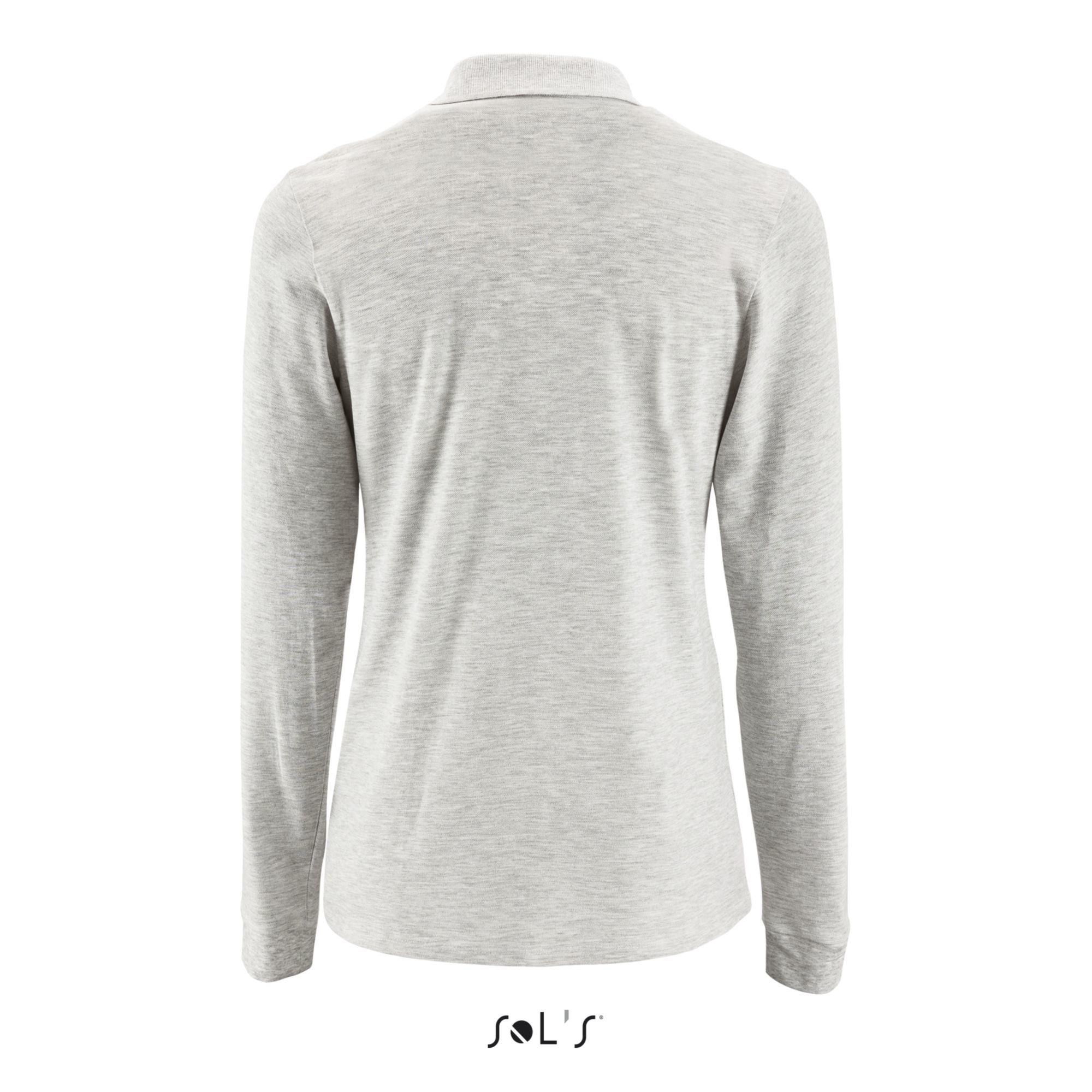 SOLS Perfect Langarm Poloshirt