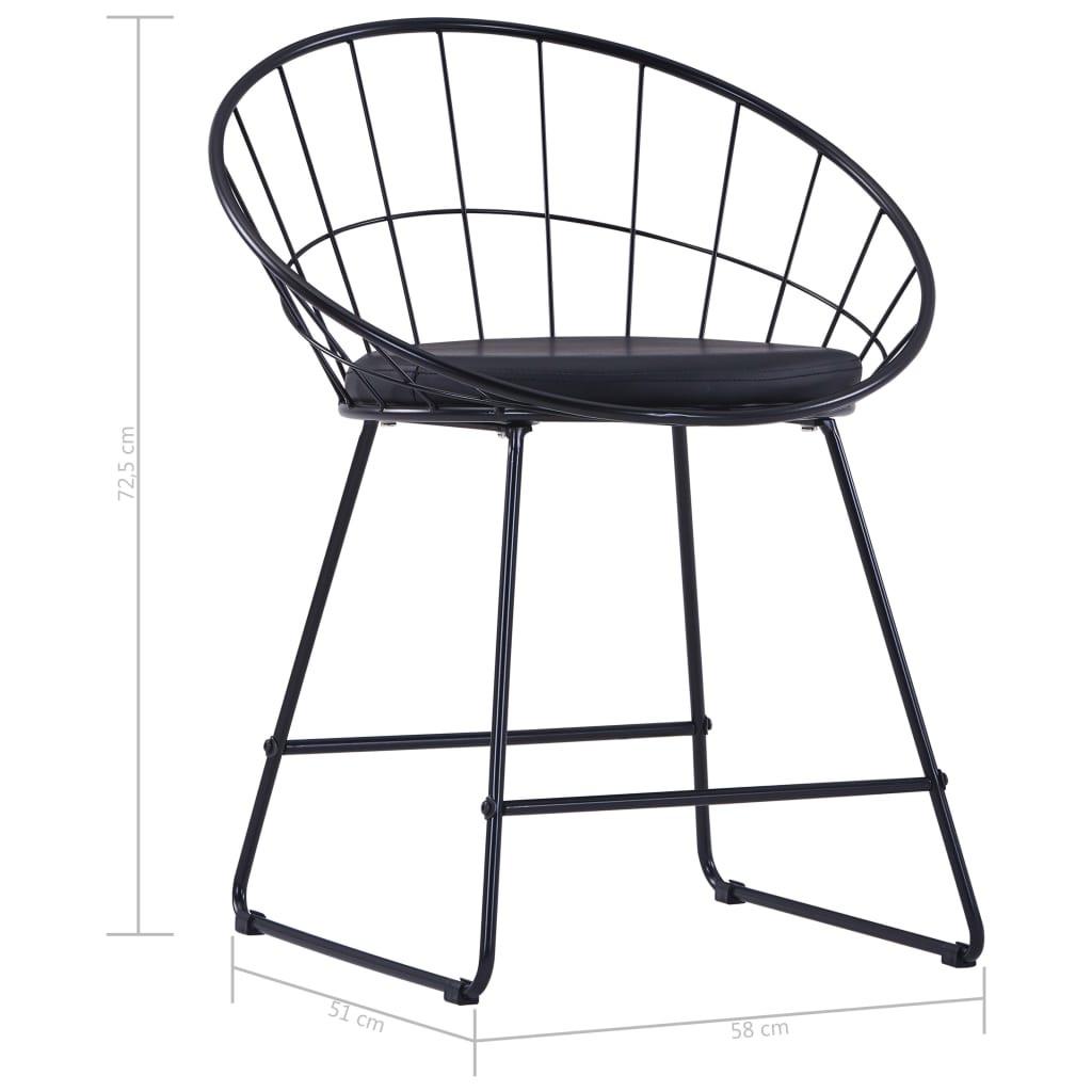 VidaXL Esszimmerstuhl metall