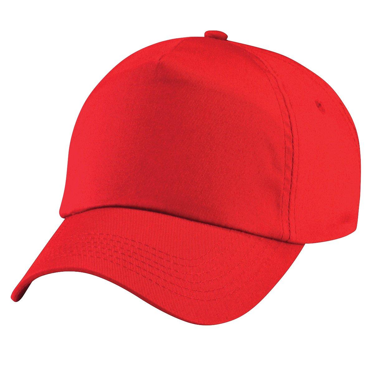 Beechfield 5 Panel Baseballkappe Original