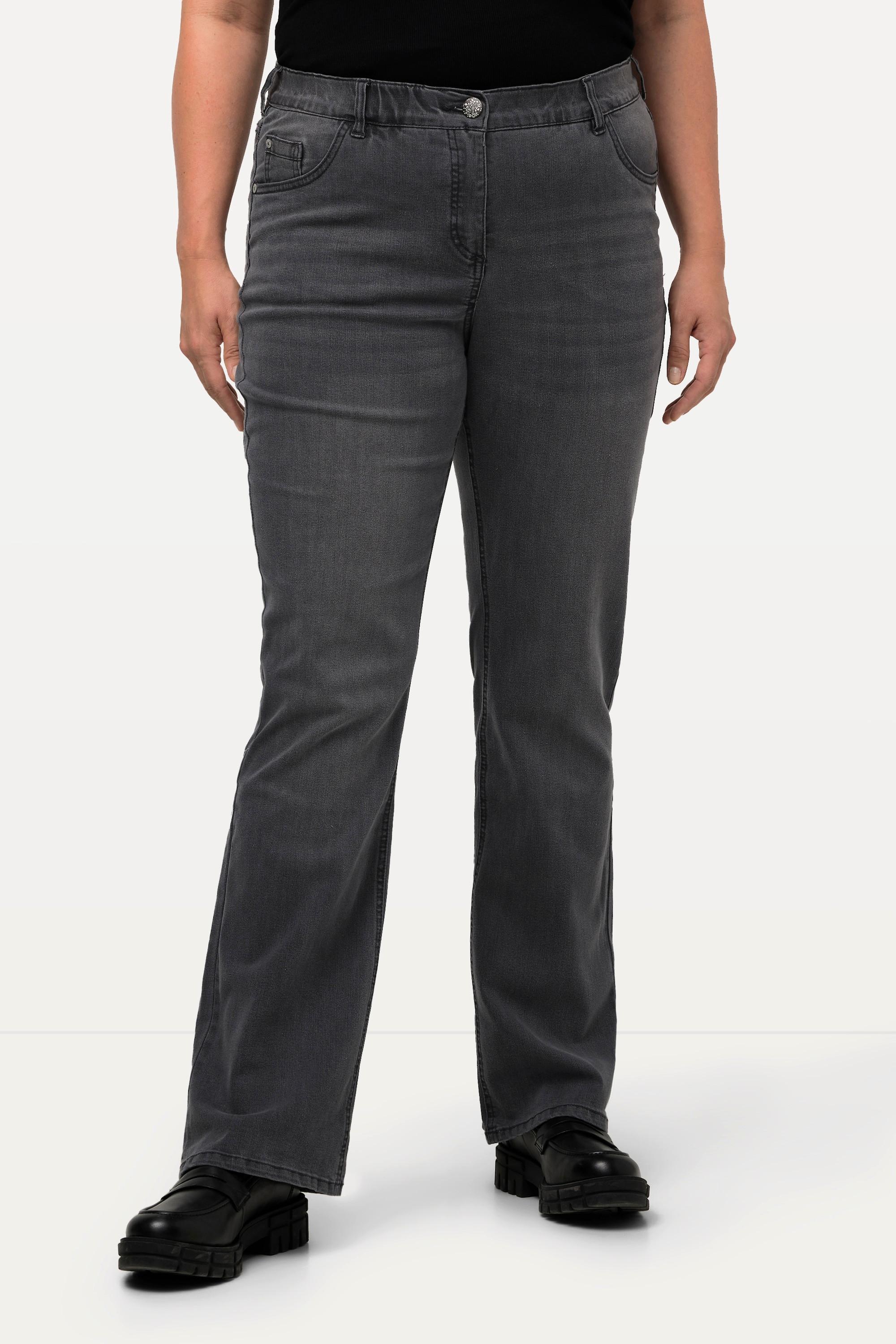 Ulla Popken Marie Bootcut Komfortbund 5-Pocket Jeans