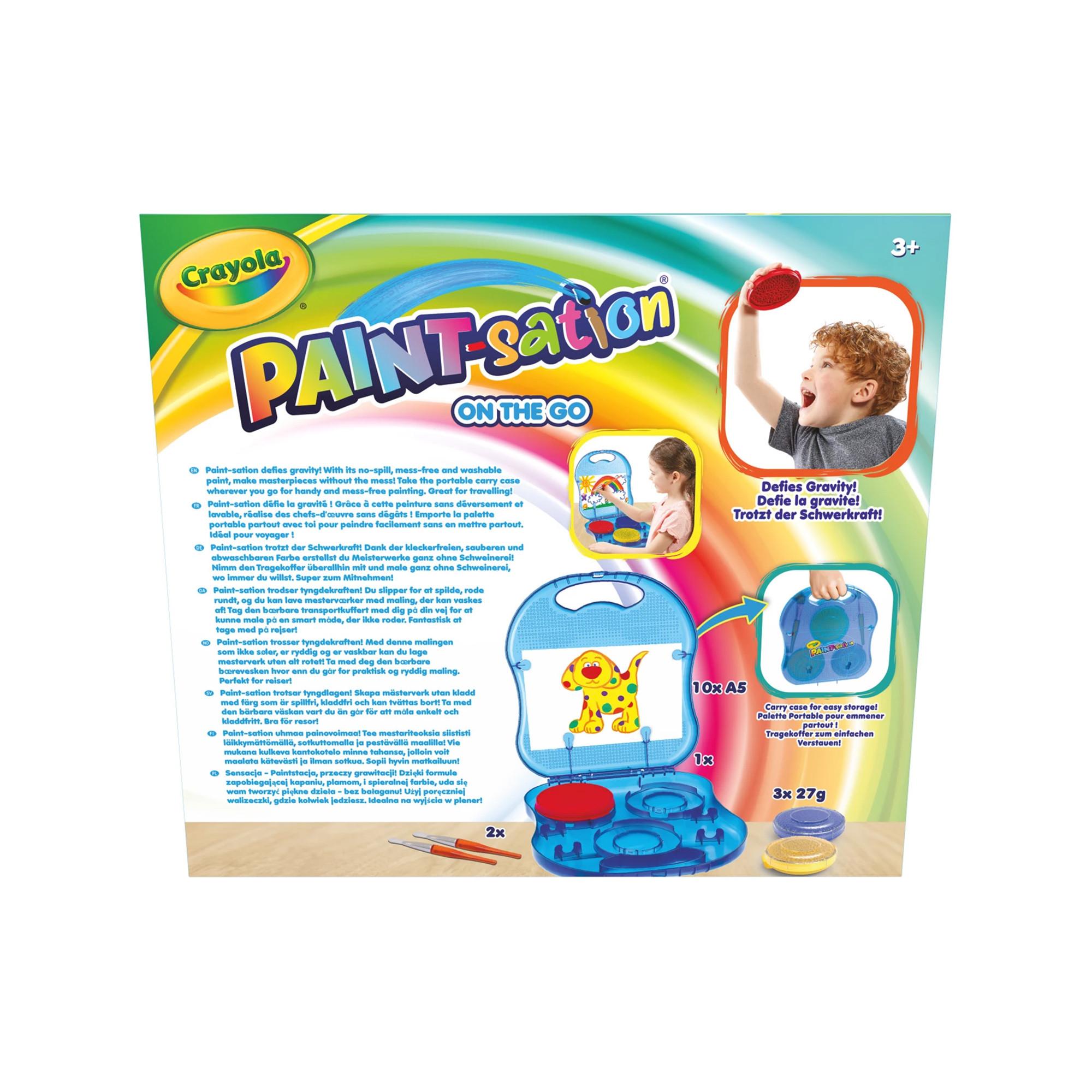 Crayola Paint-Sation Malkoffer On the Go