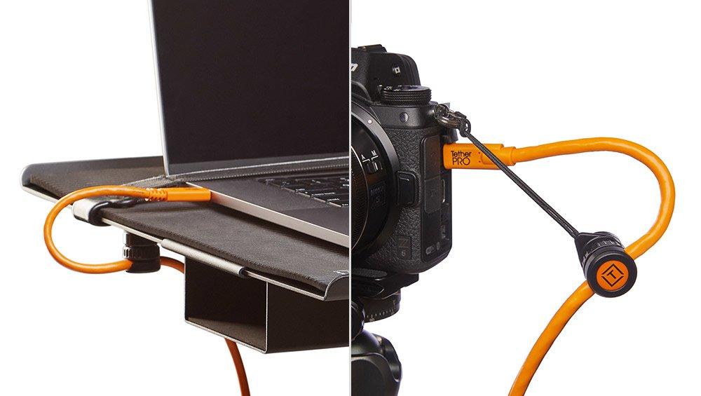 Tether Tools TetherGuard Tethering Support Kit Kabelhalter Schwarz, Orange 2 Stück(e)