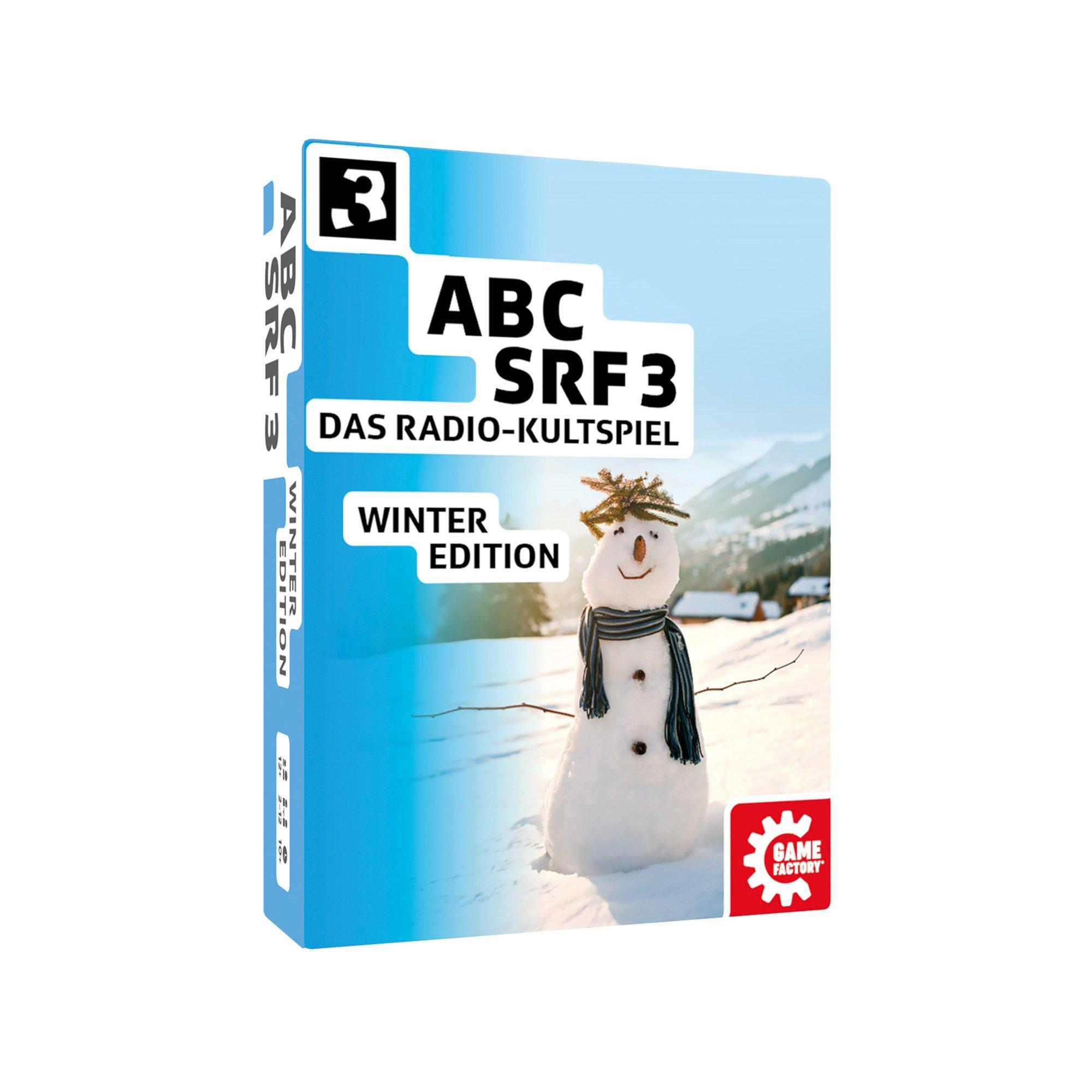 Game Factory ABC Spiel SRF 3 Winter Edition, Deutsch